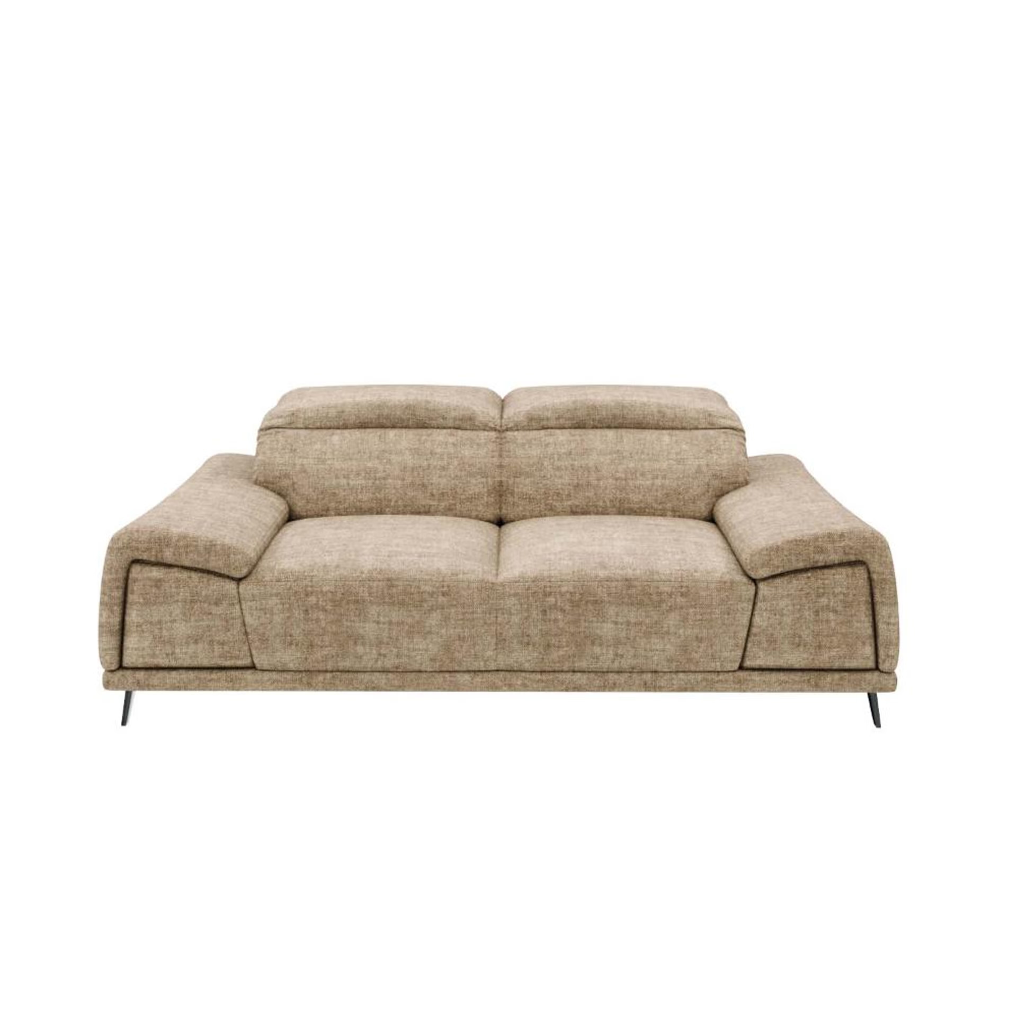 Home 38 Wakefit Suva Sofa - Two Seater Regular, Two Seater, Taupe