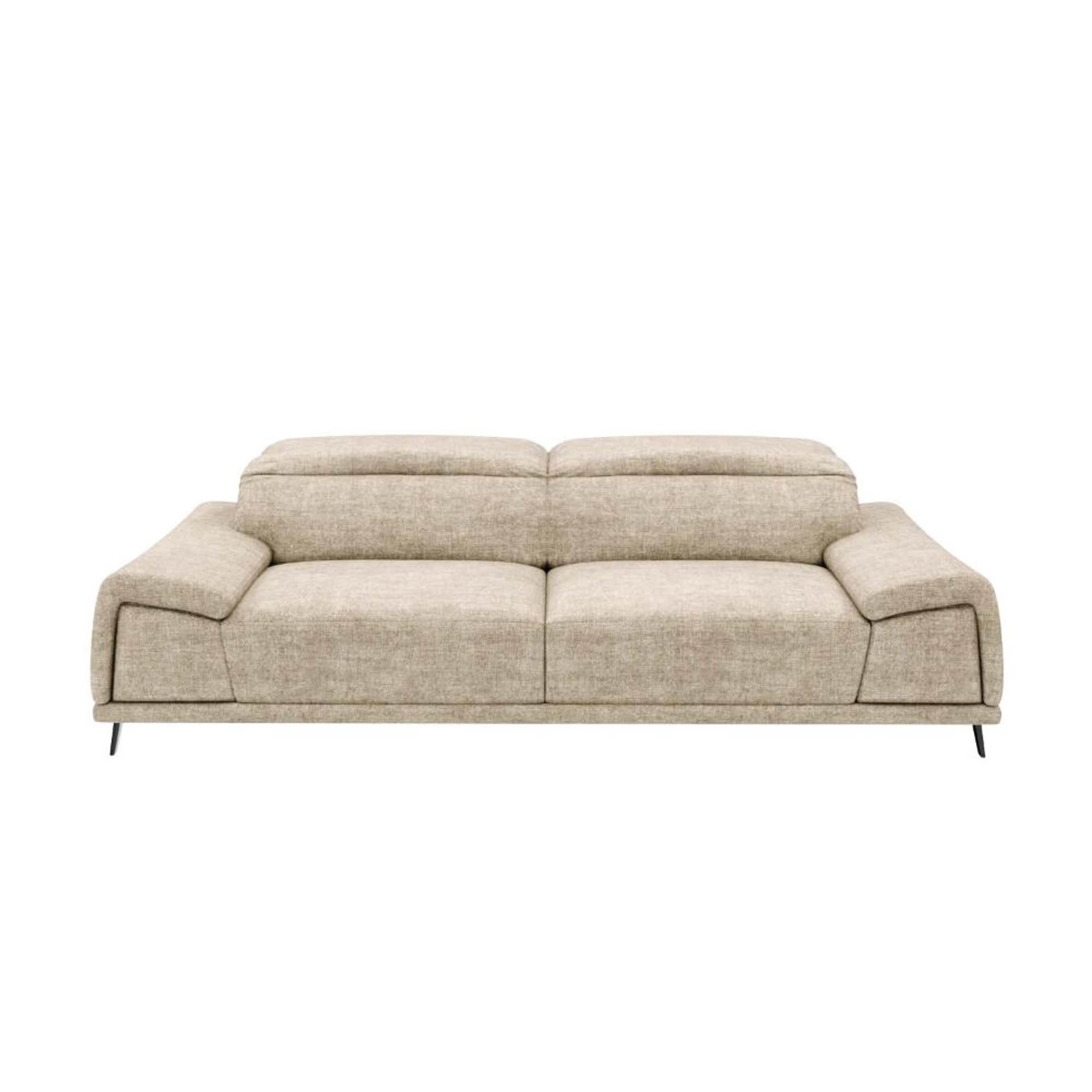 Home 38 Wakefit Suva Sofa - Three Seater Regular, Three Seater, Beige