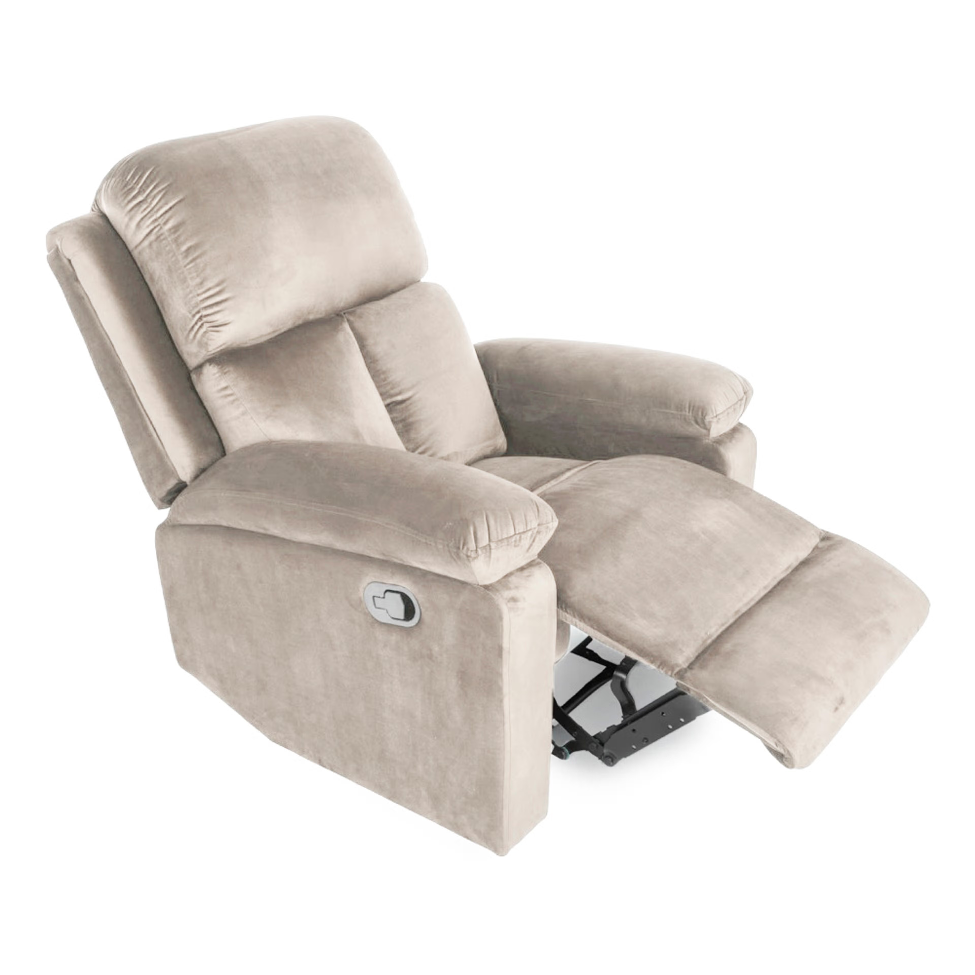 Home 41 Wakefit Stargazer Rocking & Revolving Recliner - 1 Seater - Tuscan Tan Rocking & Revolving, Regular, 1 Seater, Tuscan Tan