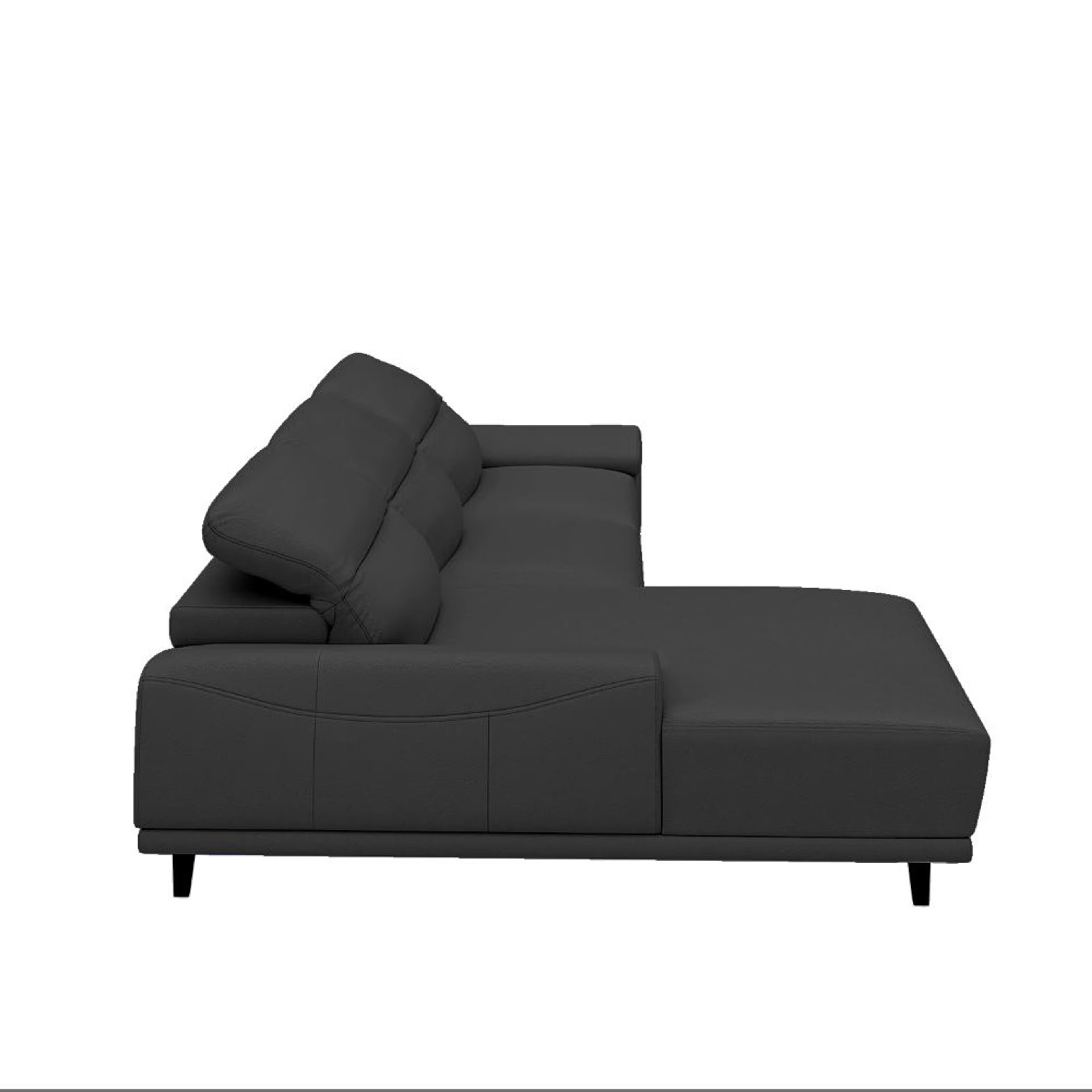 Wakefit Suva L Shape Sofa Set (3 Seater + Left Aligned Chaise) Sectional, Set (3 Seater + Left Aligned Chaise), Black 7 Wakefit Suva L Shape Sofa Set (3 Seater + Left Aligned Chaise) Sectional, Set (3 Seater + Left Aligned Chaise), Black