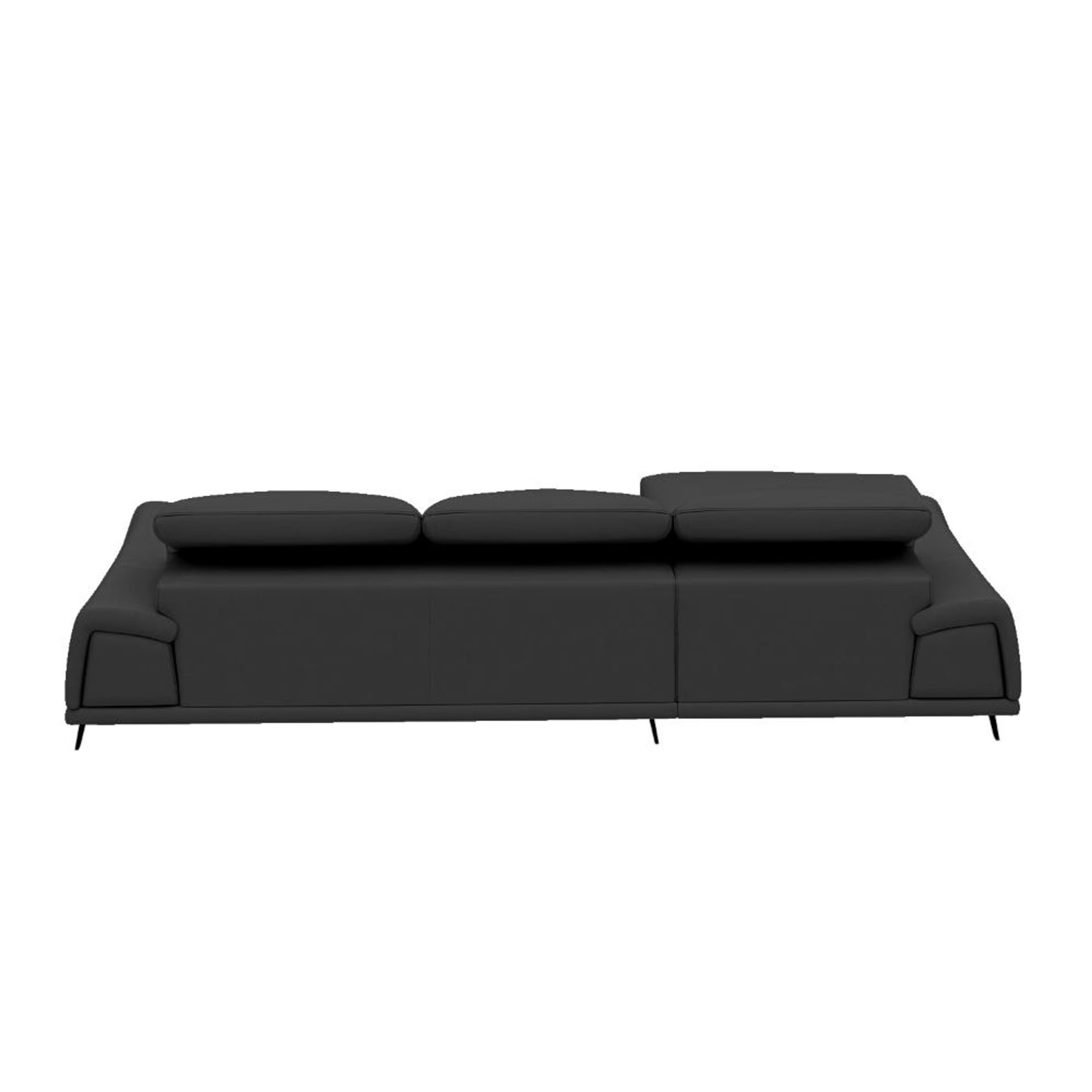 Wakefit Suva L Shape Sofa Set (3 Seater + Left Aligned Chaise) Sectional, Set (3 Seater + Left Aligned Chaise), Black 8 Wakefit Suva L Shape Sofa Set (3 Seater + Left Aligned Chaise) Sectional, Set (3 Seater + Left Aligned Chaise), Black
