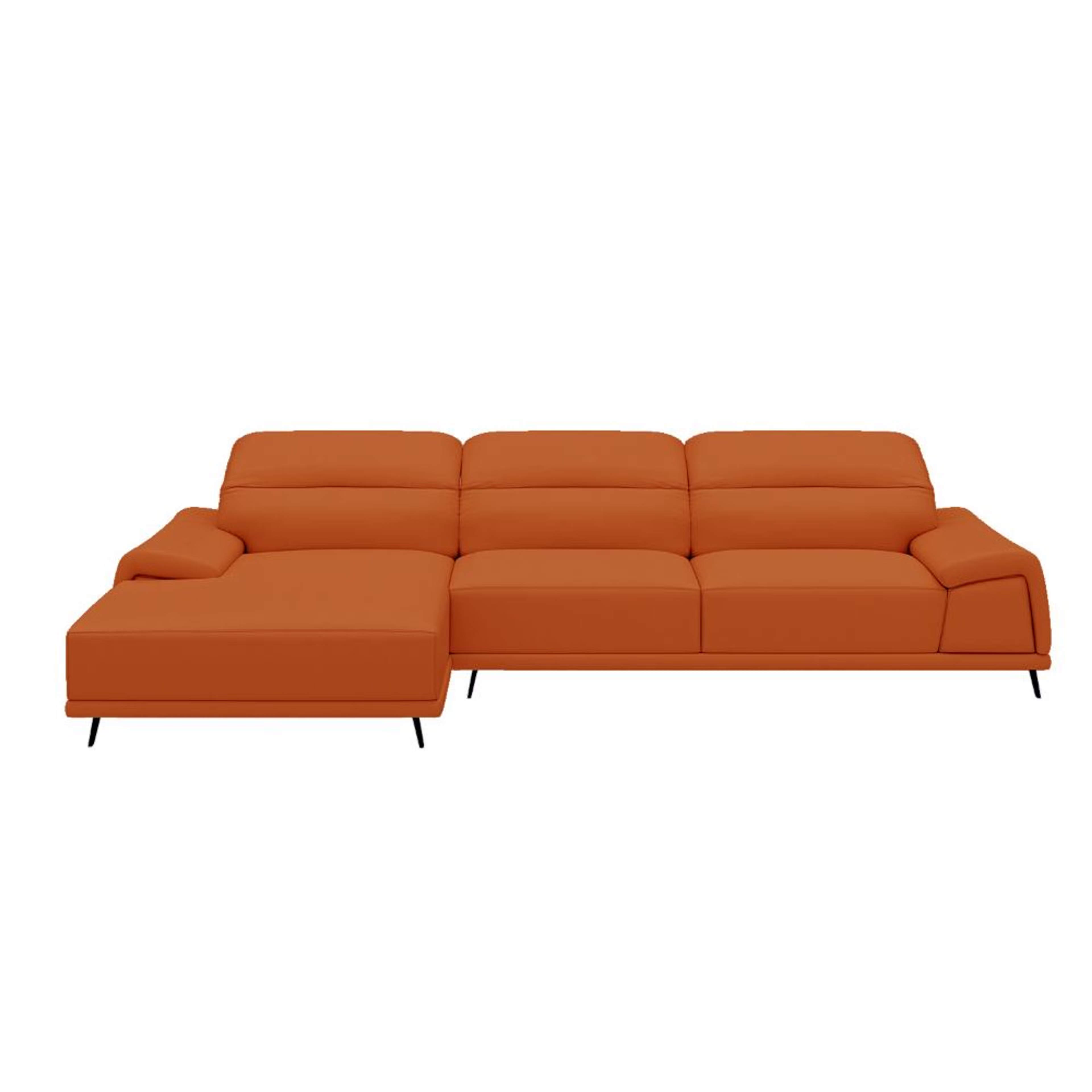 Home 35 Wakefit Suva L Shape Sofa Set (3 Seater + Right Aligned Chaise) Sectional, Set (3 Seater + Right Aligned Chaise), Tan