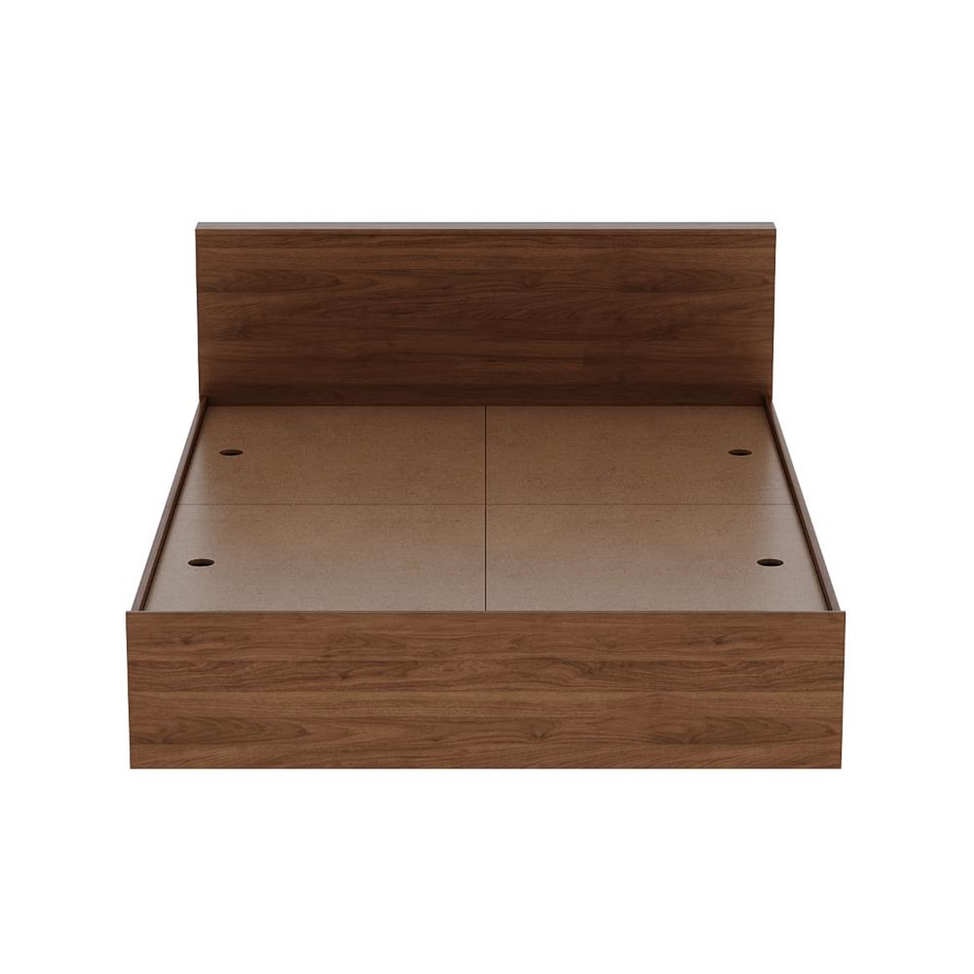 Wakefit Taurus Queen Side Storage Engineered Wood Bed Columbian walnut Queen - 78" x 60 6 Wakefit Taurus Queen Side Storage Engineered Wood Bed Columbian walnut Queen - 78" x 60\