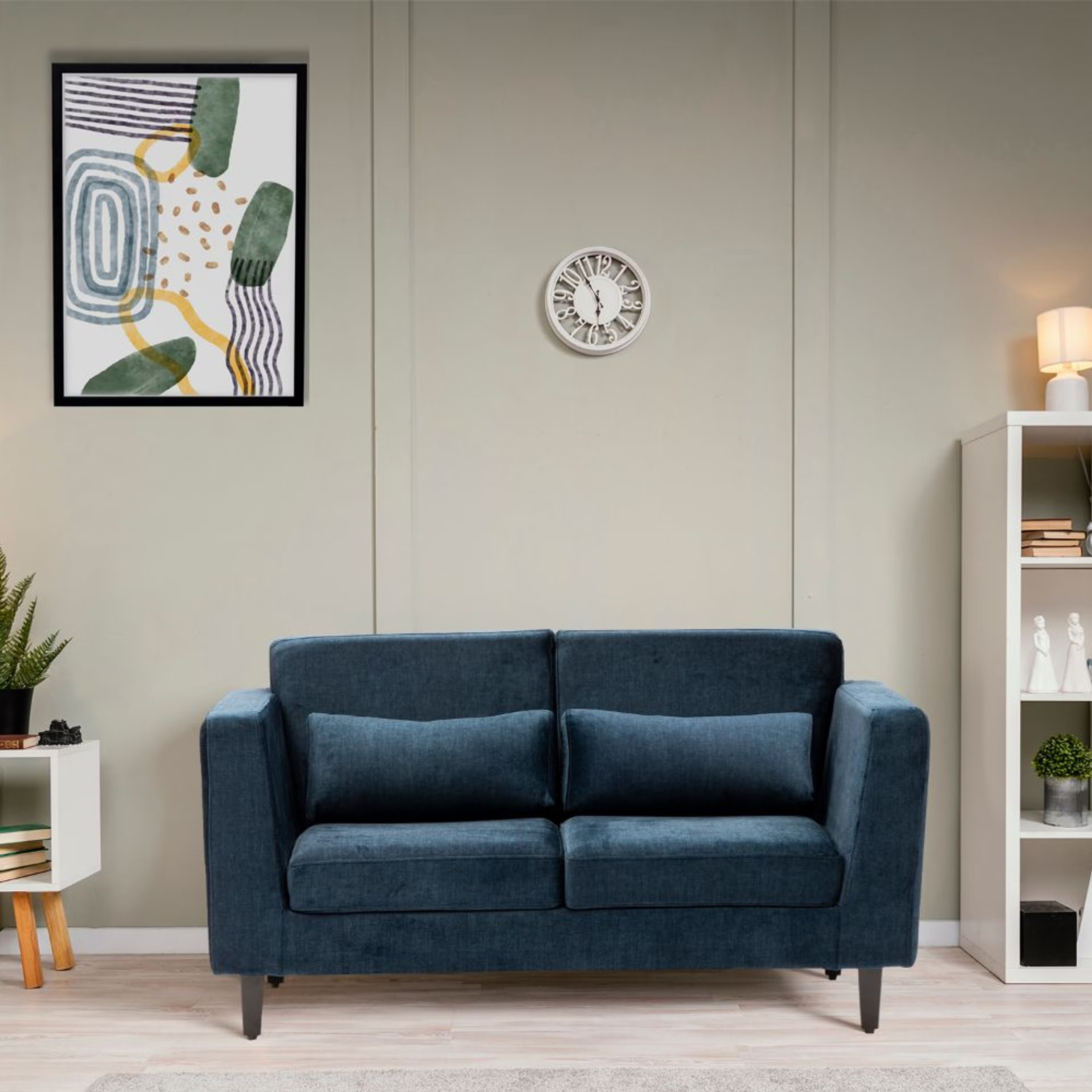 Wakefit Snoozepro Plus Sofa Set - (3+2) Vogue Deep Ocean Regular, 3 Seater + 2 Seater, Deep Ocean 4 Wakefit Snoozepro Plus Sofa Set - (3+2) Vogue Deep Ocean Regular, 3 Seater + 2 Seater, Deep Ocean