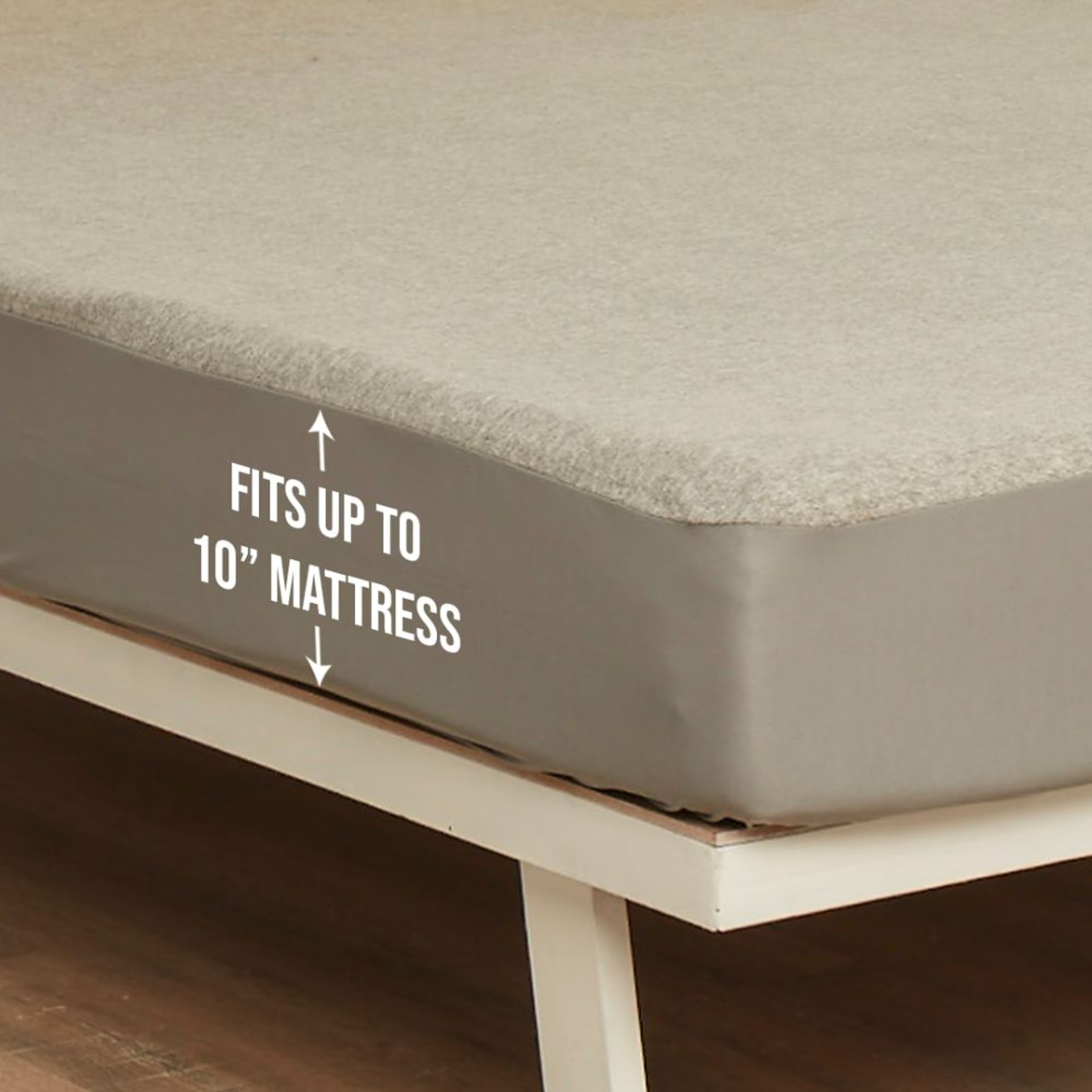 Water Proof Terry Cotton Mattress Protector | Grey | Machine Washable | Super Soft Diwan - 72" x 48 3 Water Proof Terry Cotton Mattress Protector | Grey | Machine Washable | Super Soft Diwan - 72" x 48\