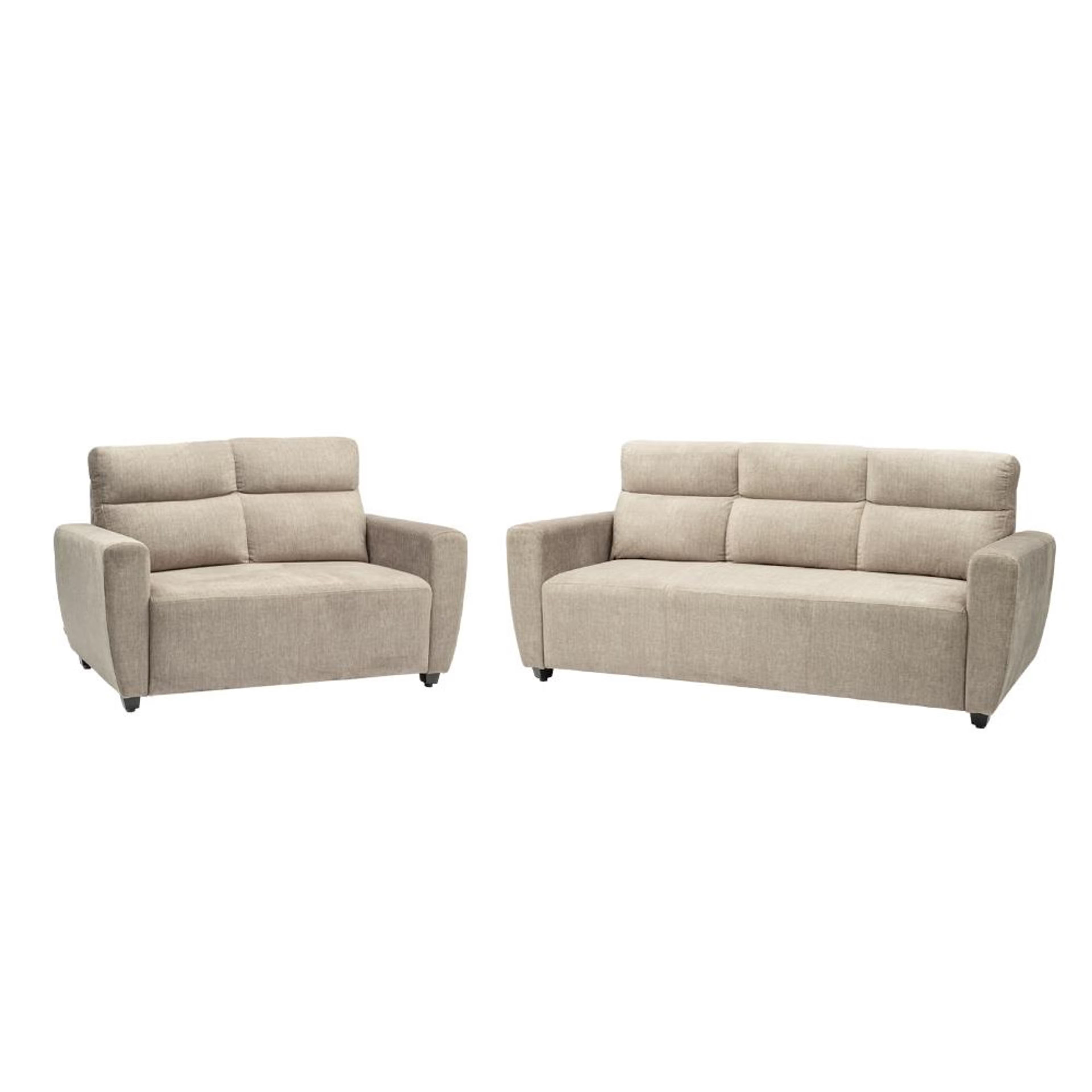 Wakefit Belize Plus Sofa Set - (3+2) Regular, Set (3+2), Beige