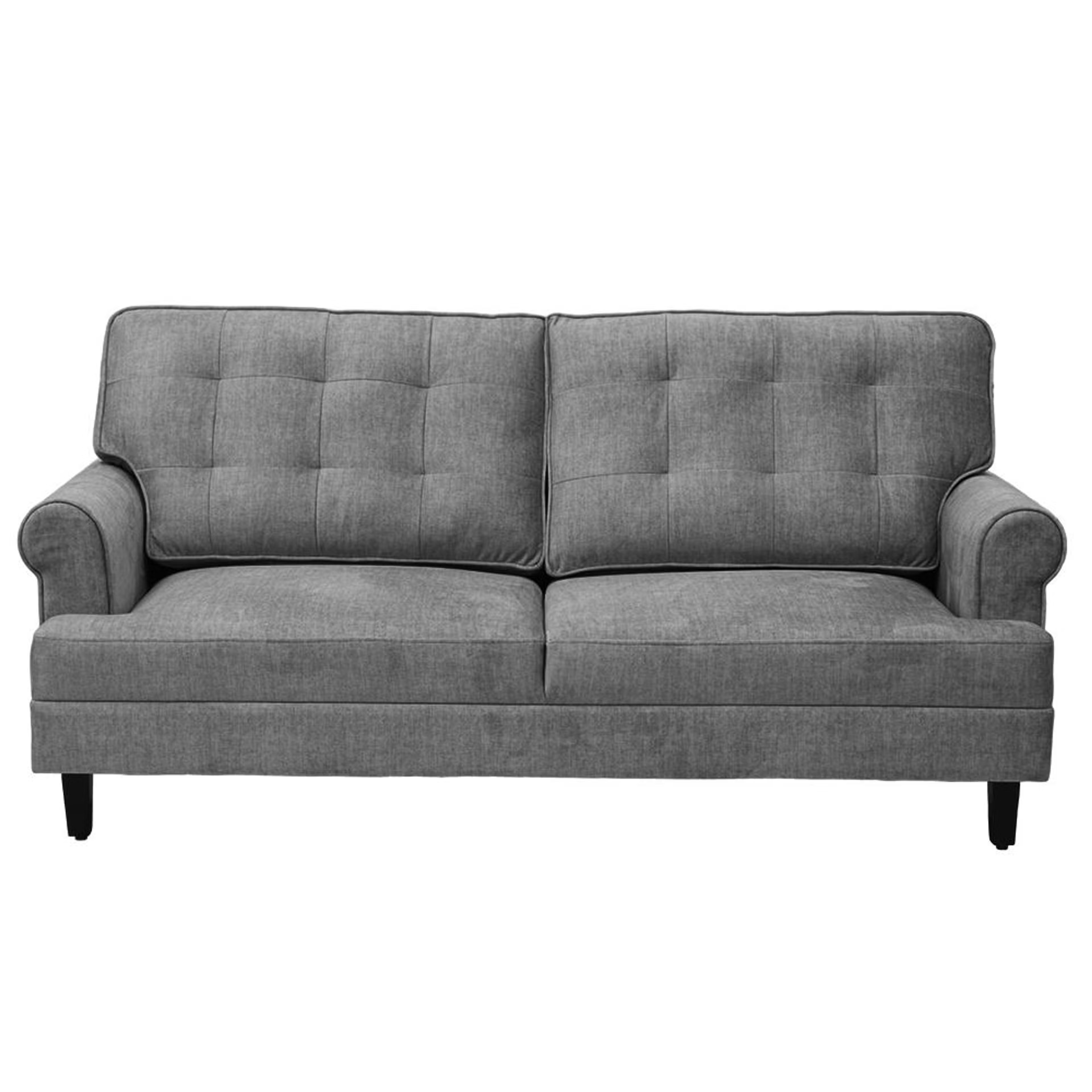 Home 38 Wakefit Dreamer Plus Sofa Set - (3+1+1) Regular, Set (3+1+1), Graphite