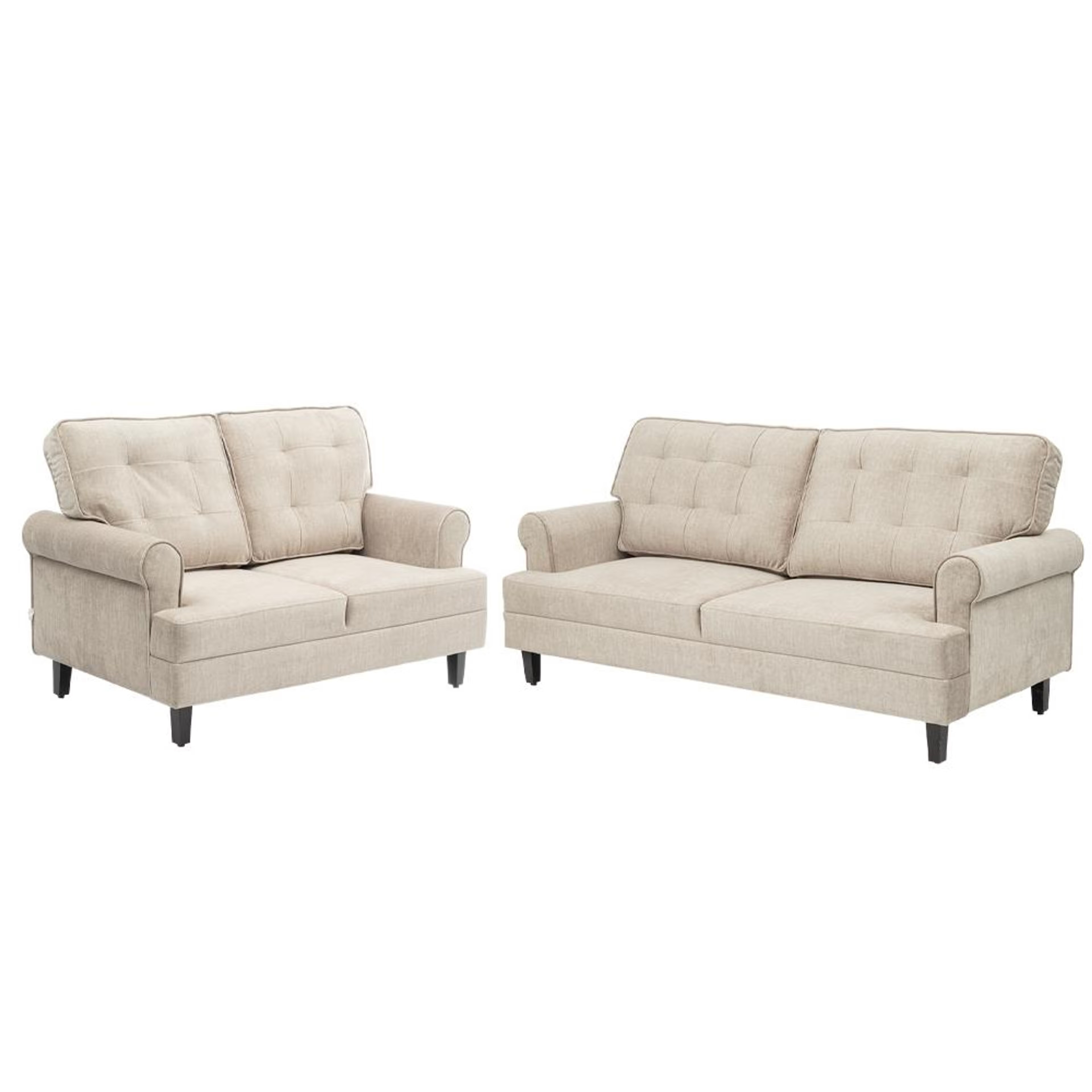 Wakefit Dreamer Plus Sofa Set - (3+2) Regular, Set (3+2), Beige