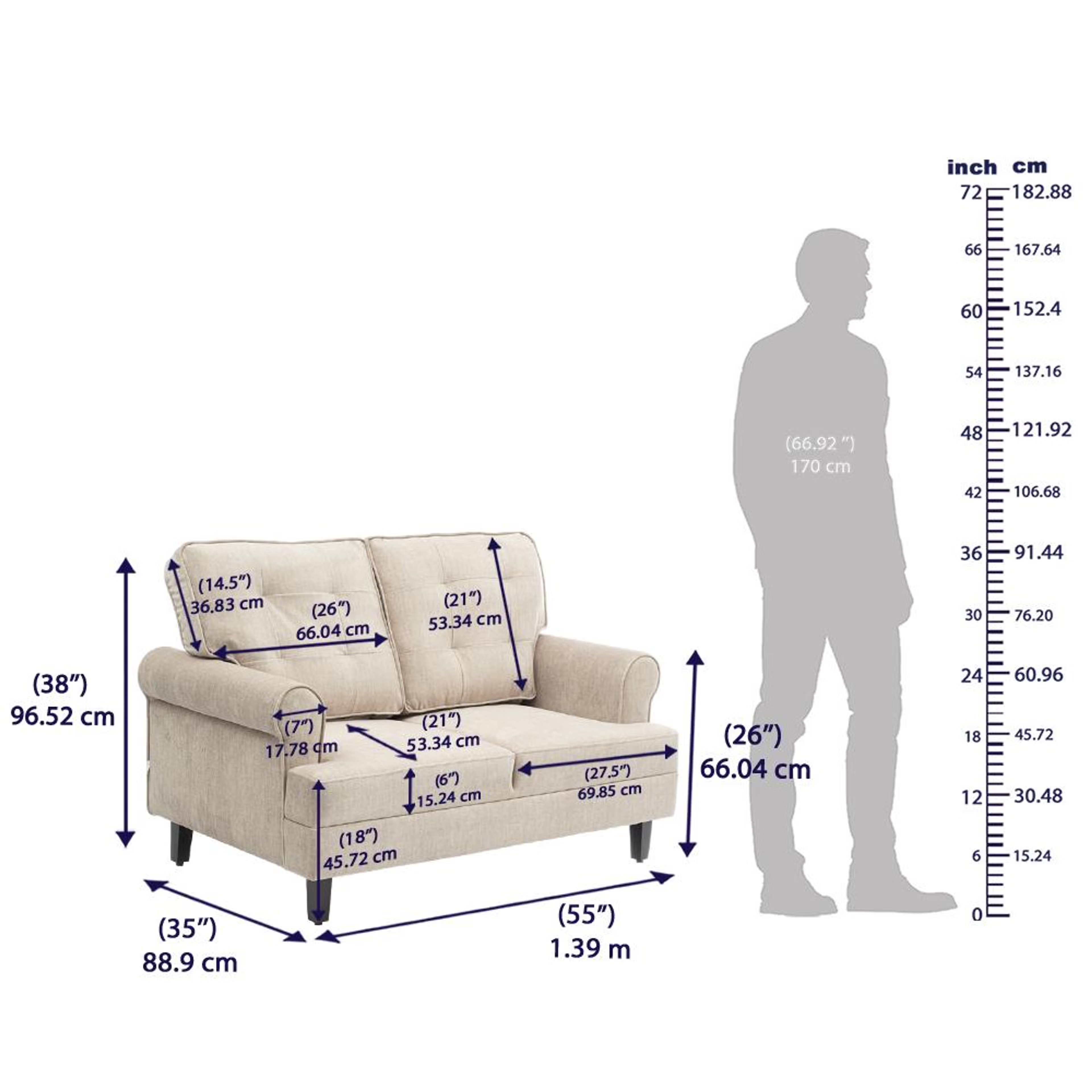 Wakefit Dreamer Plus Sofa Set - (3+2+1) Regular, Set (3+2+1), Beige 3 Wakefit Dreamer Plus Sofa Set - (3+2+1) Regular, Set (3+2+1), Beige