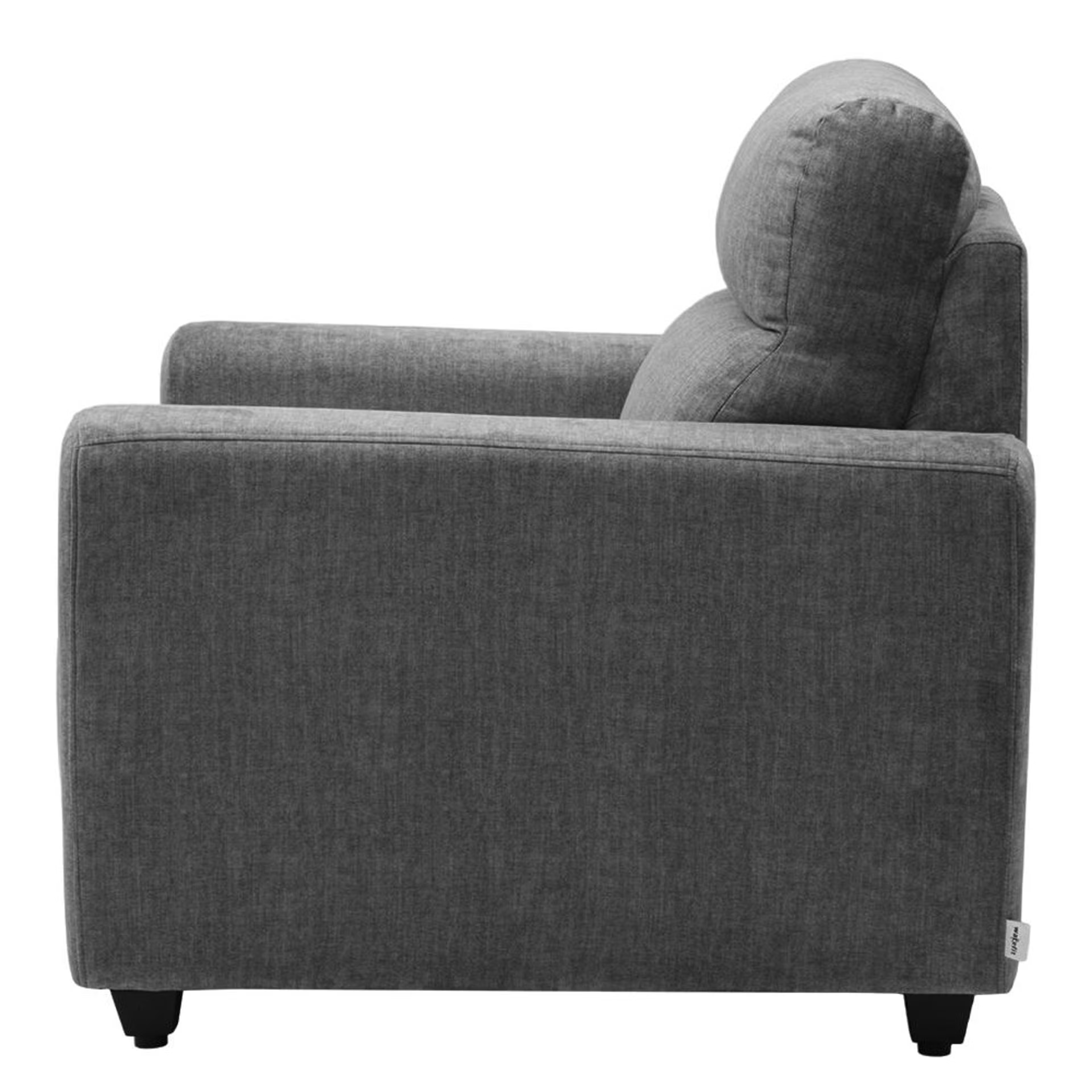 Home 39 Wakefit Belize Plus Sofa - Single Seater Regular, Single Seater, Graphite
