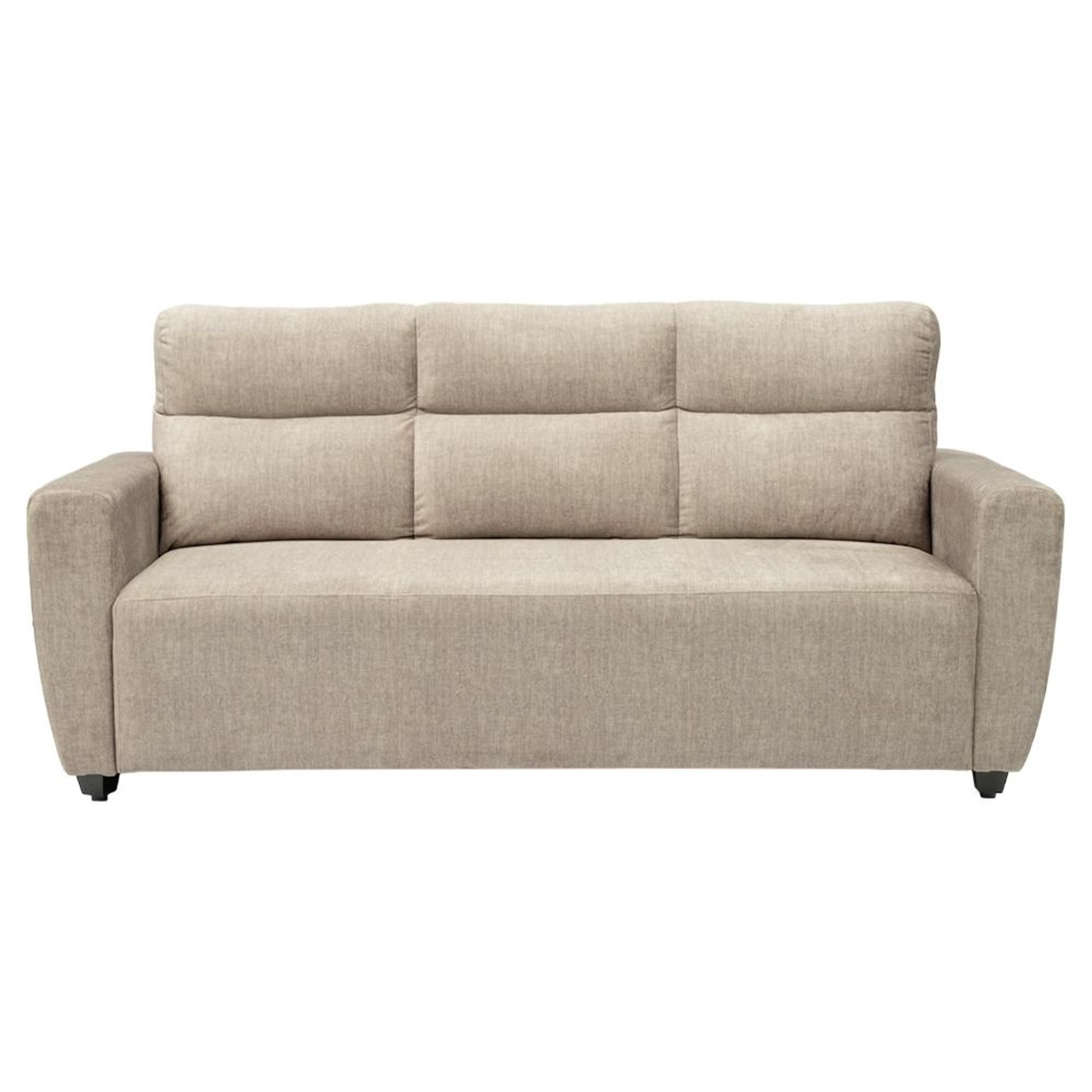 Wakefit Belize Plus Sofa - Three Seater Regular, Three Seater, Beige
