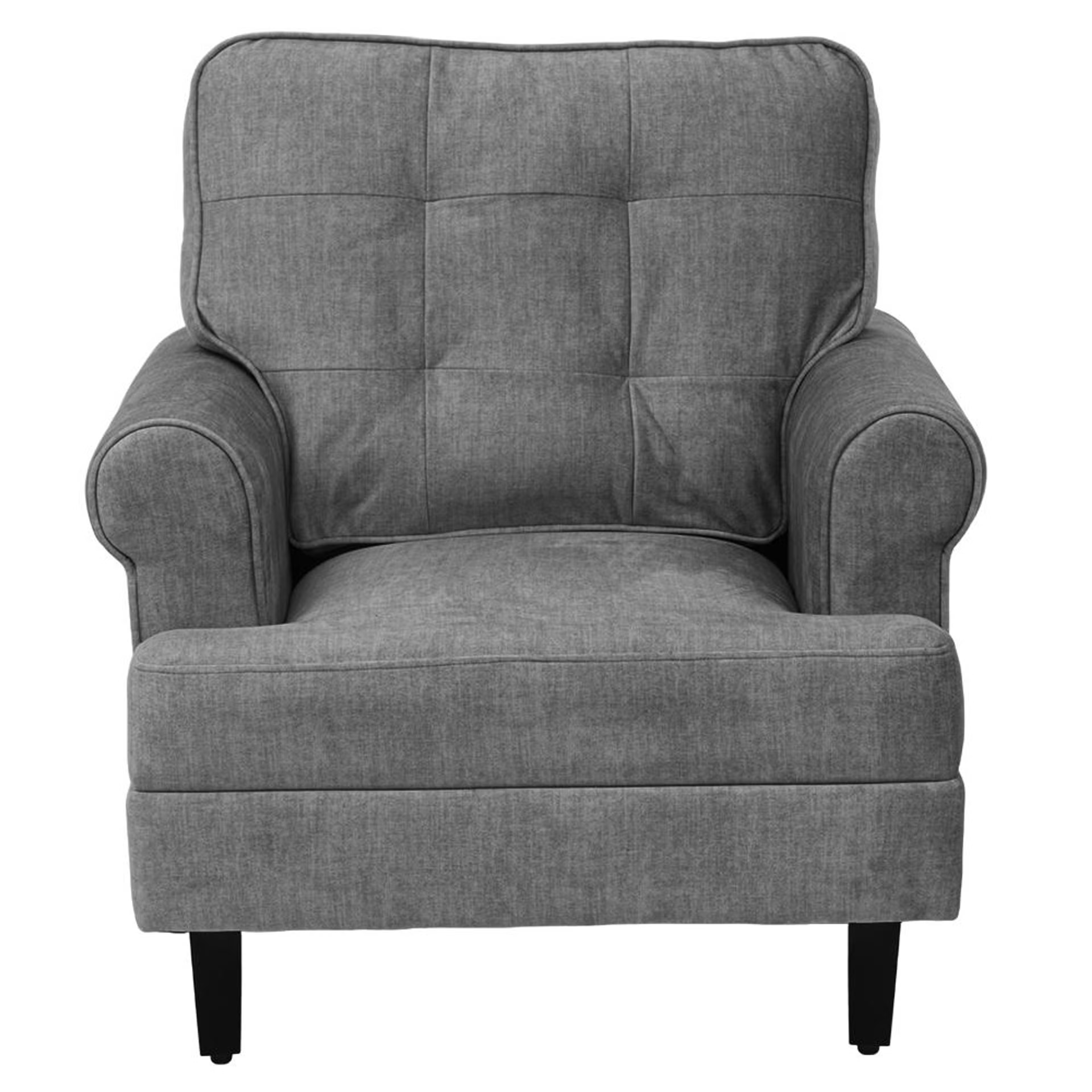 Wakefit Dreamer Plus Sofa - Single Seater Regular, Single Seater, Graphite