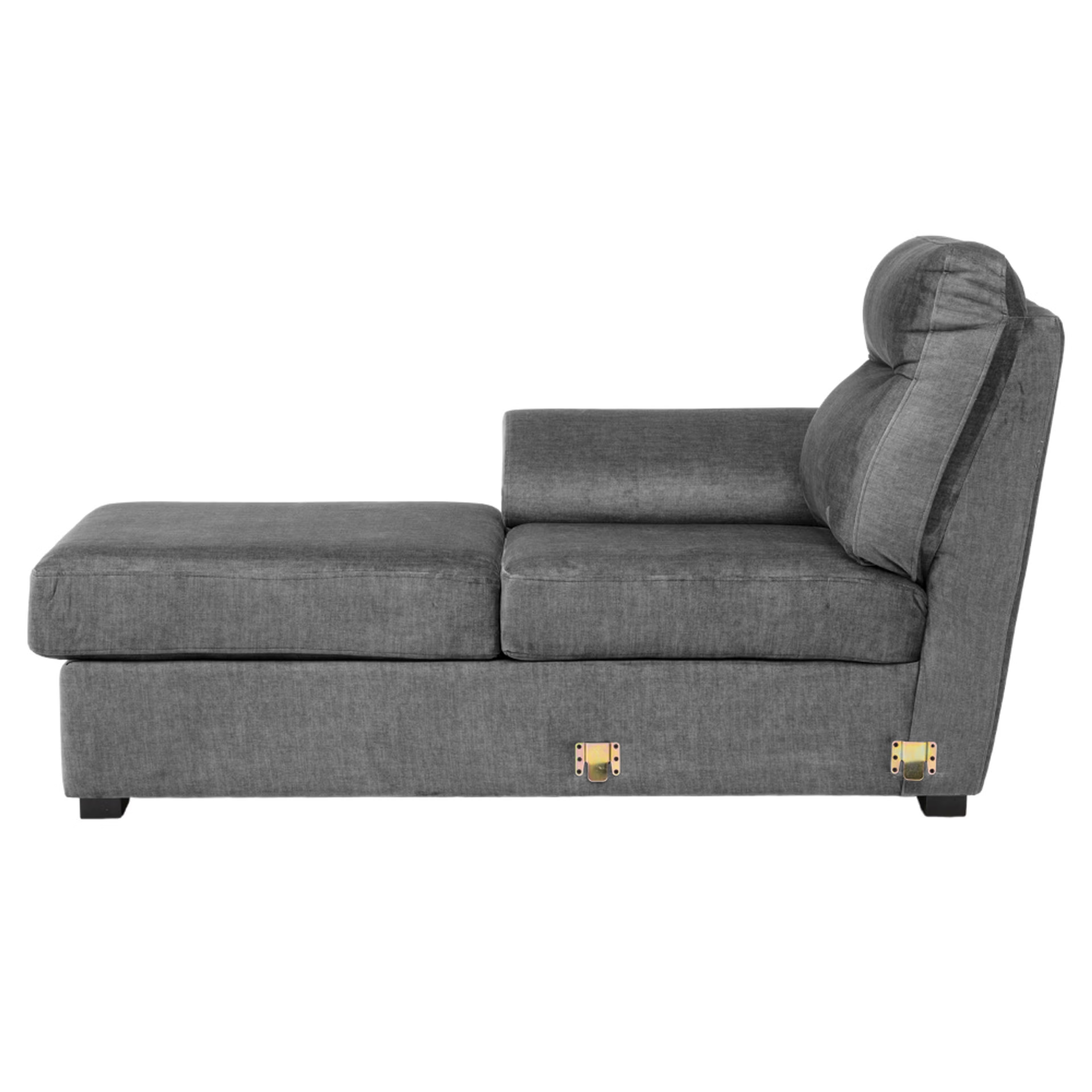 Wakefit Lounger Plus Sofa - (3 Seater +Left Aligned Chaise) Sectional, Set (3 Seater + Left Aligned Chaise), Graphite 4 Wakefit Lounger Plus Sofa - (3 Seater +Left Aligned Chaise) Sectional, Set (3 Seater + Left Aligned Chaise), Graphite