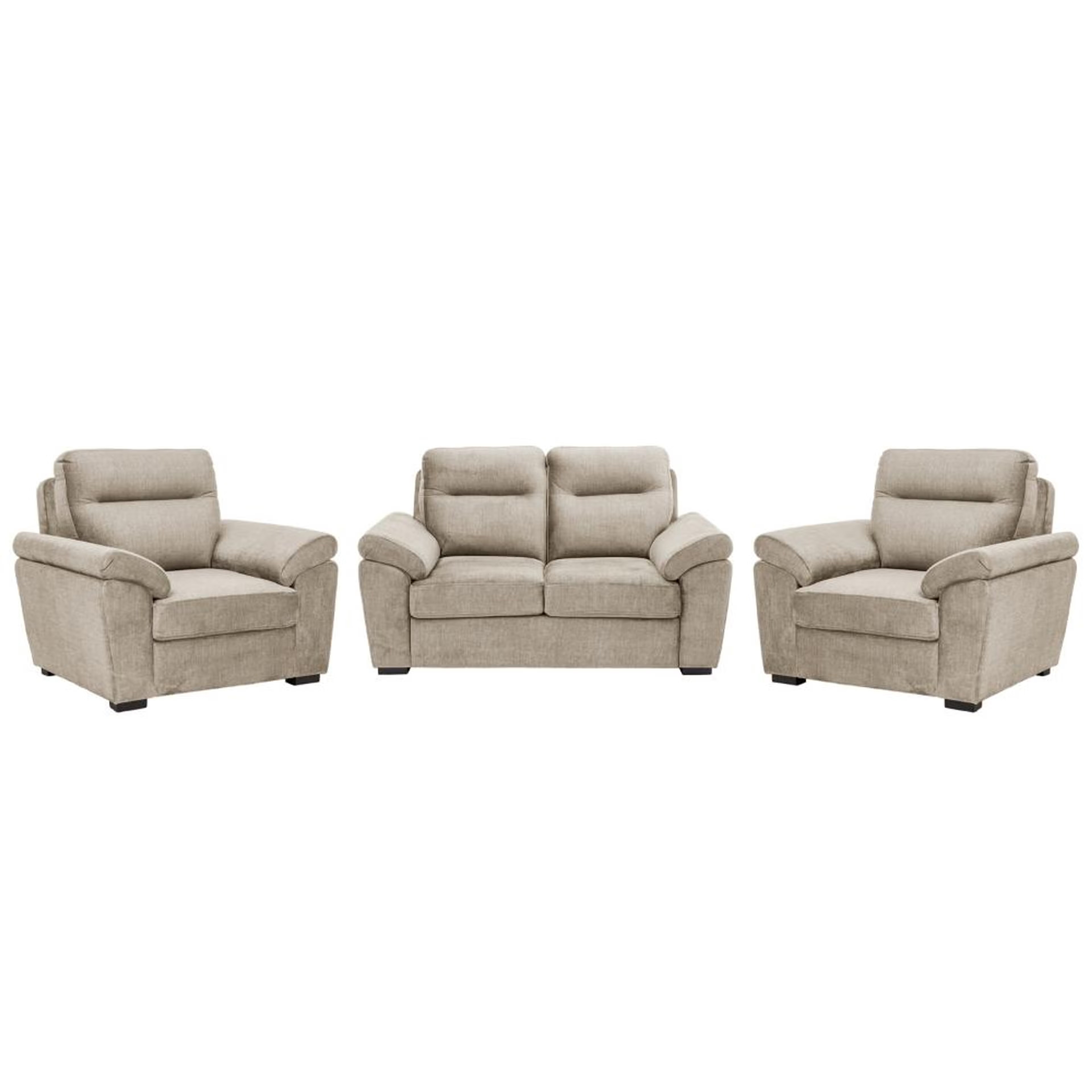 Home 37 Wakefit Lounger Plus Sofa set (2+1+1) Seater Regular, Set (2+1+1), Beige