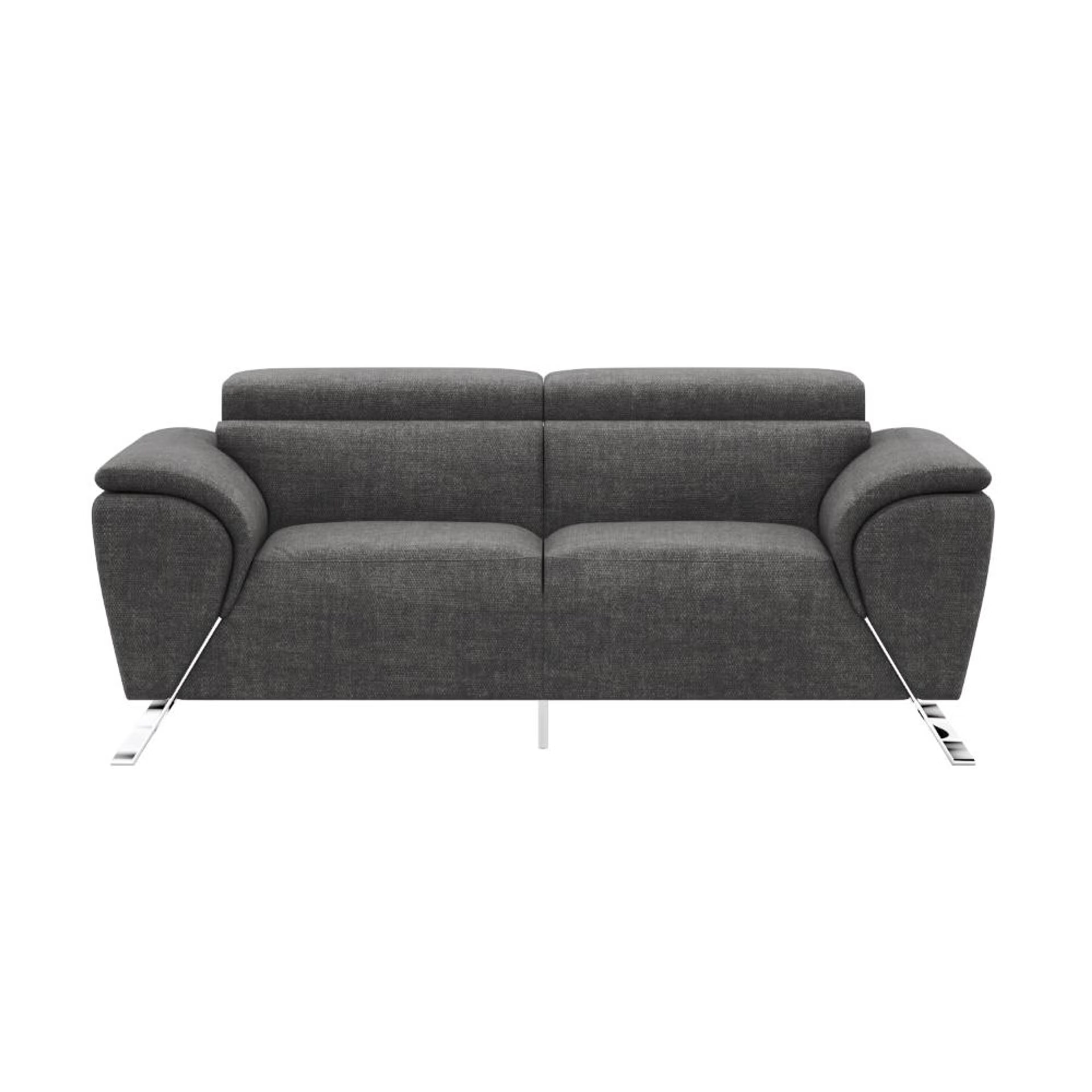 Wakefit Magnus Sofa -Two Seater Regular, Two Seater, Graphite