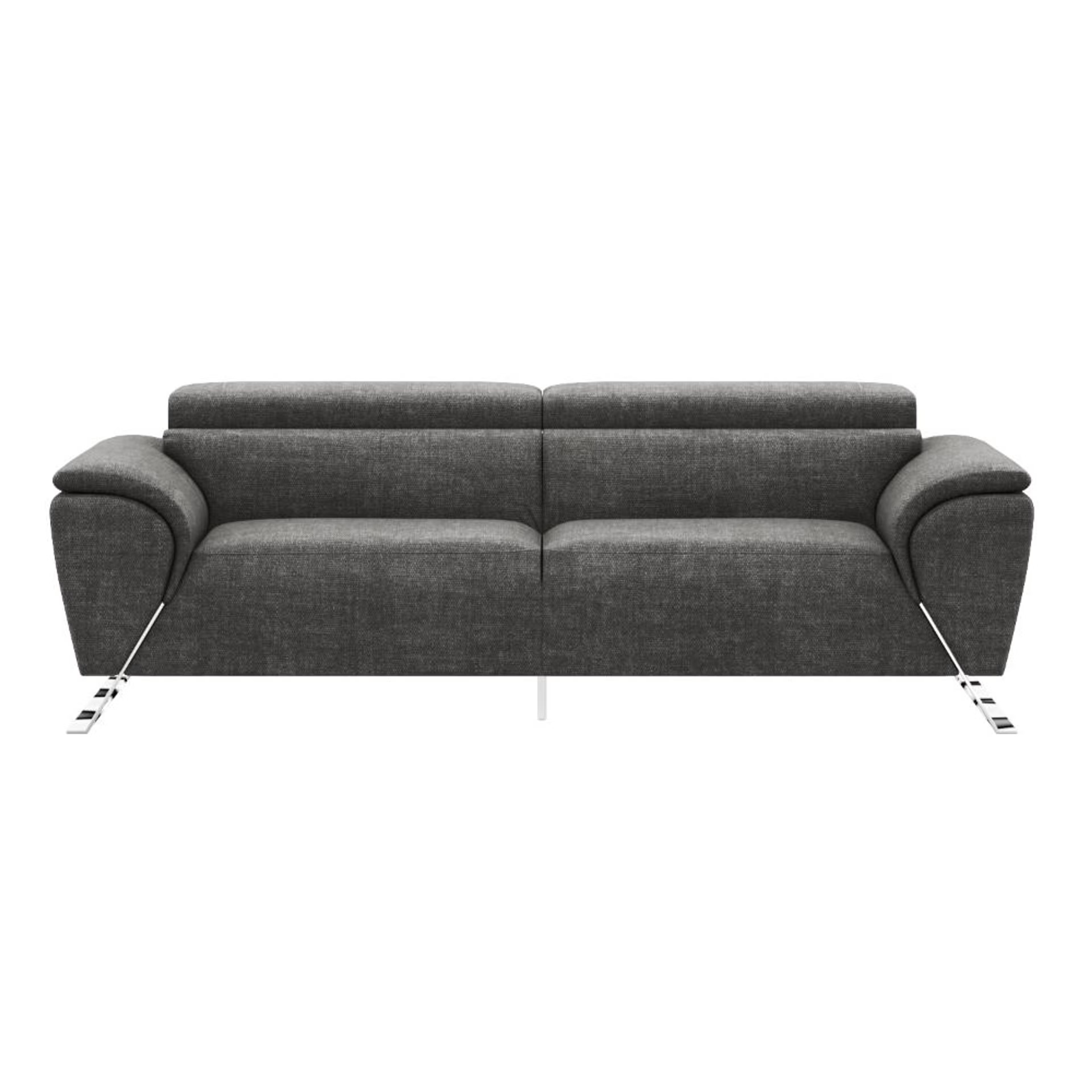 Home 35 Wakefit Magnus Sofa -Three Seater Regular, Three Seater, Graphite