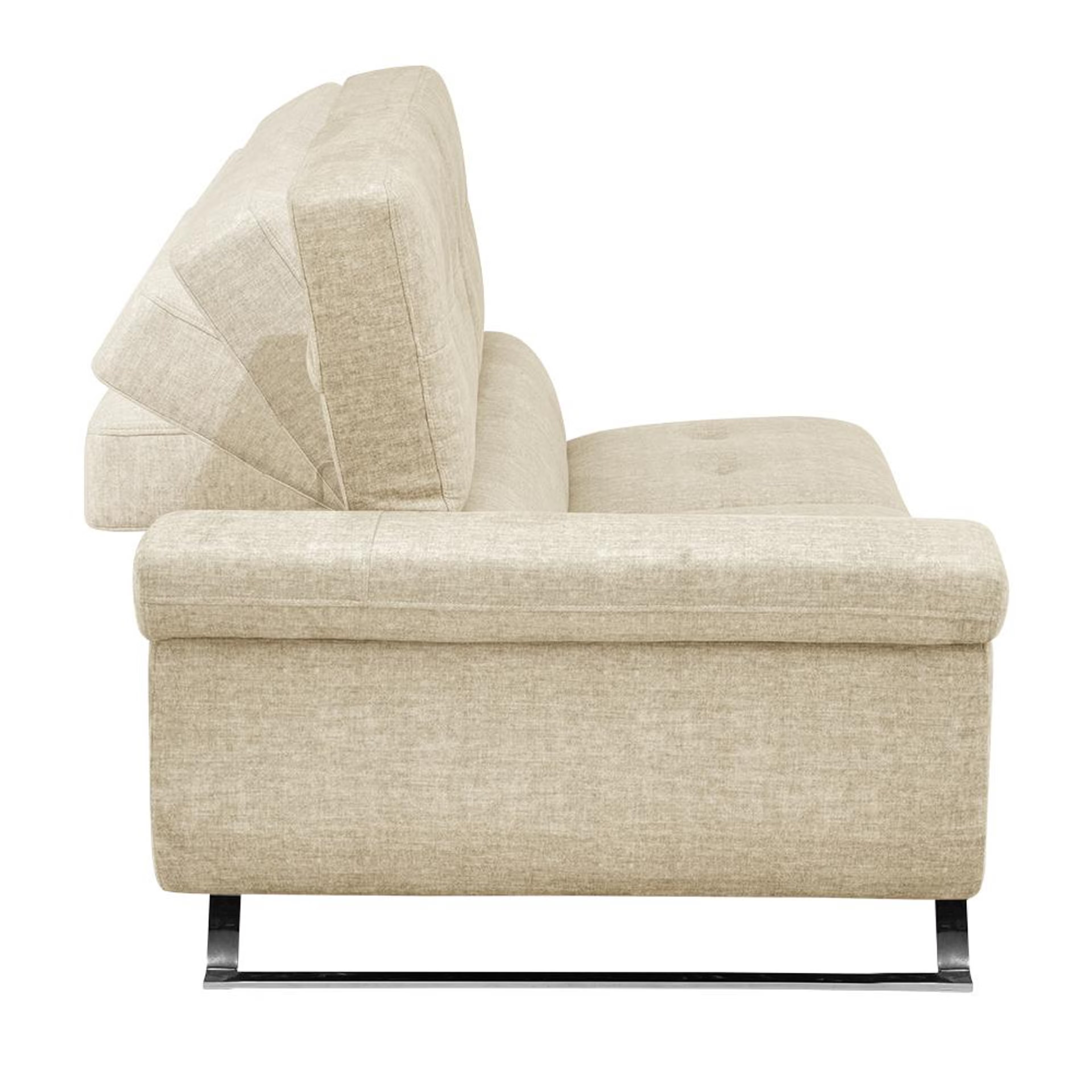 Home 36 Wakefit Comoros Corner L Shape Sofa (3 Seater + Right Aligned Chaise) Set (3 Seater + Right Aligned Chaise), Beige