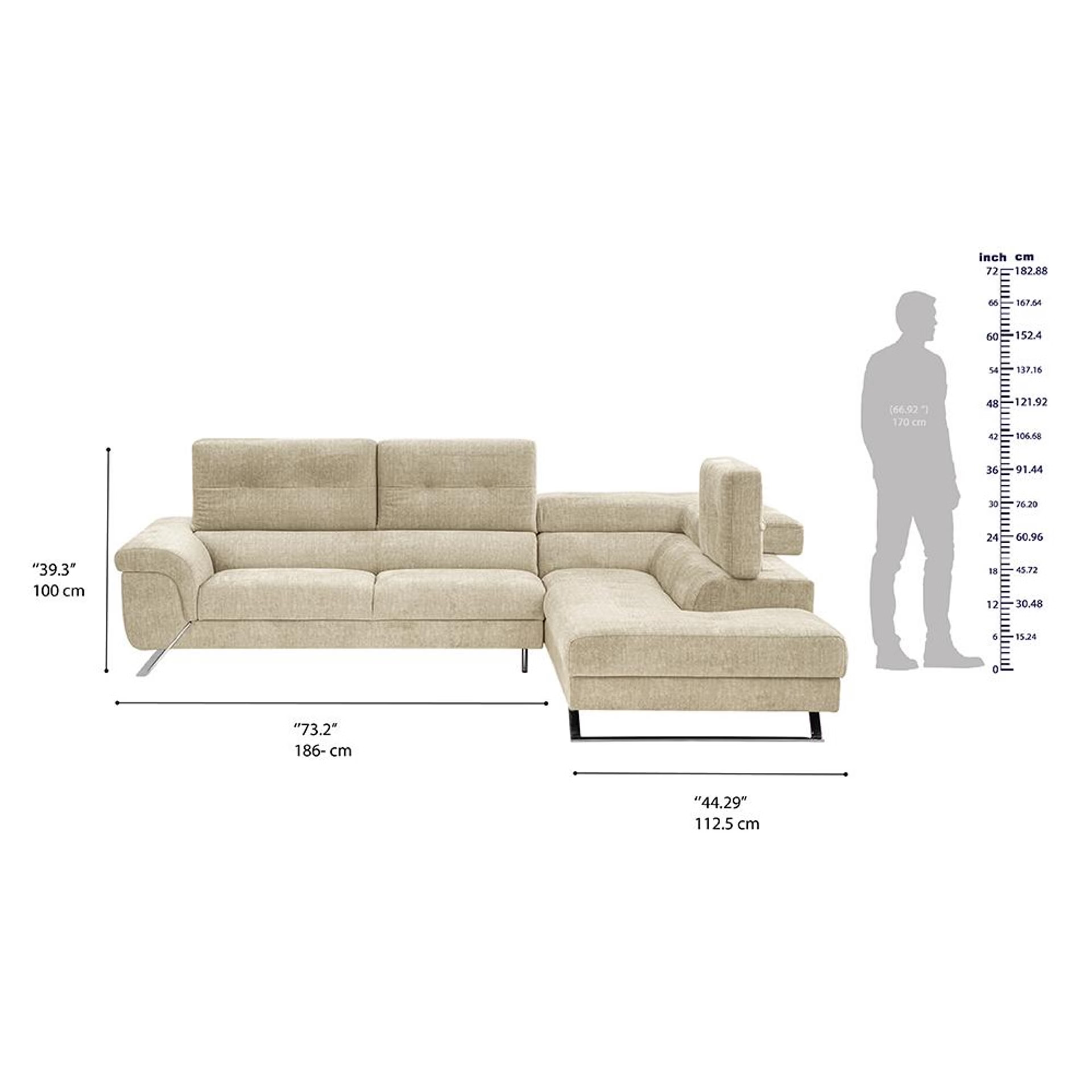 Wakefit Comoros Corner L Shape Sofa (3 Seater + Right Aligned Chaise) Set (3 Seater + Right Aligned Chaise), Beige 9 Wakefit Comoros Corner L Shape Sofa (3 Seater + Right Aligned Chaise) Set (3 Seater + Right Aligned Chaise), Beige