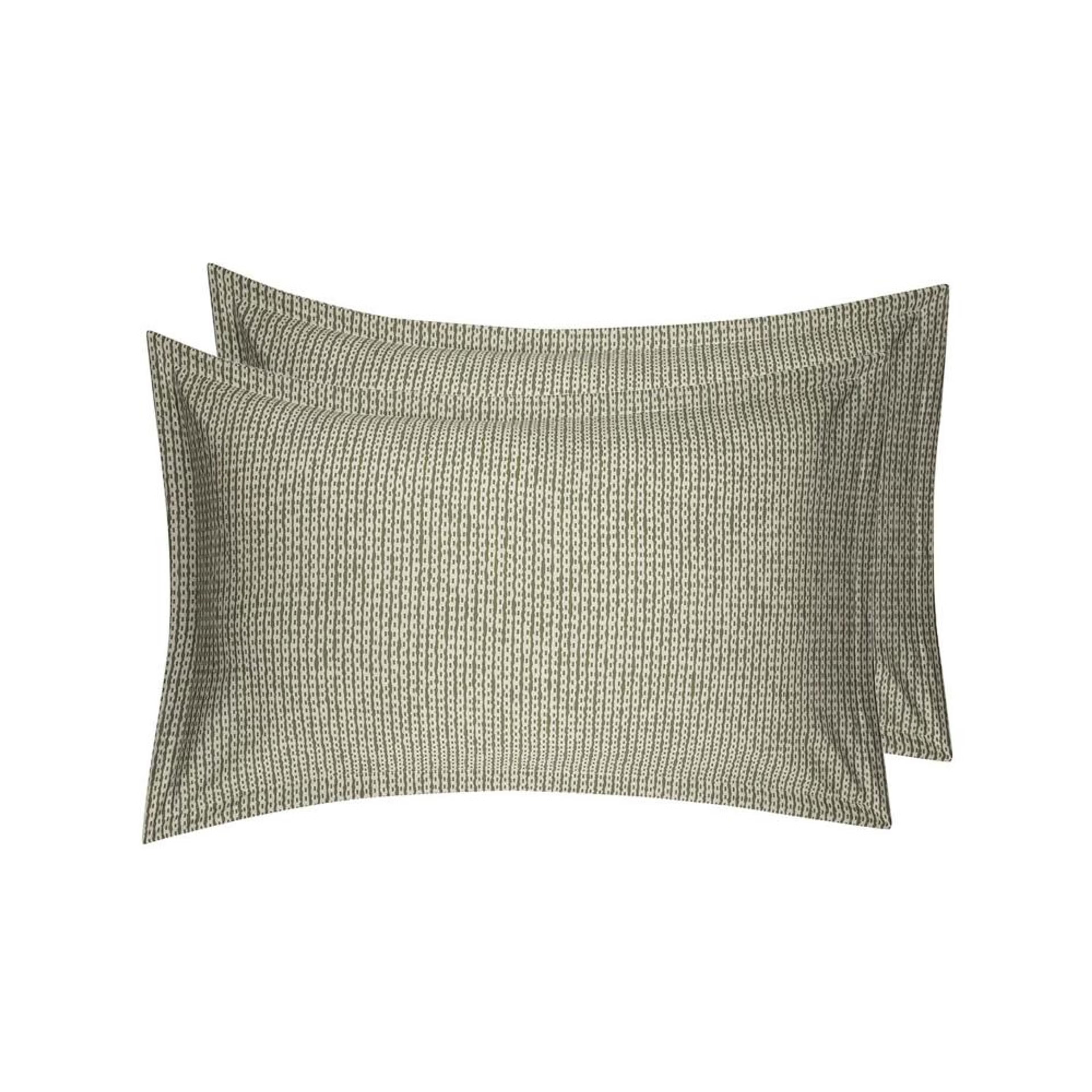 100% Cotton Pillow Cover | Standard Size 27x18 Inch | Set Of 2 | 160 TC | Buffey Standard, Set of 2, Cotton, Buffey