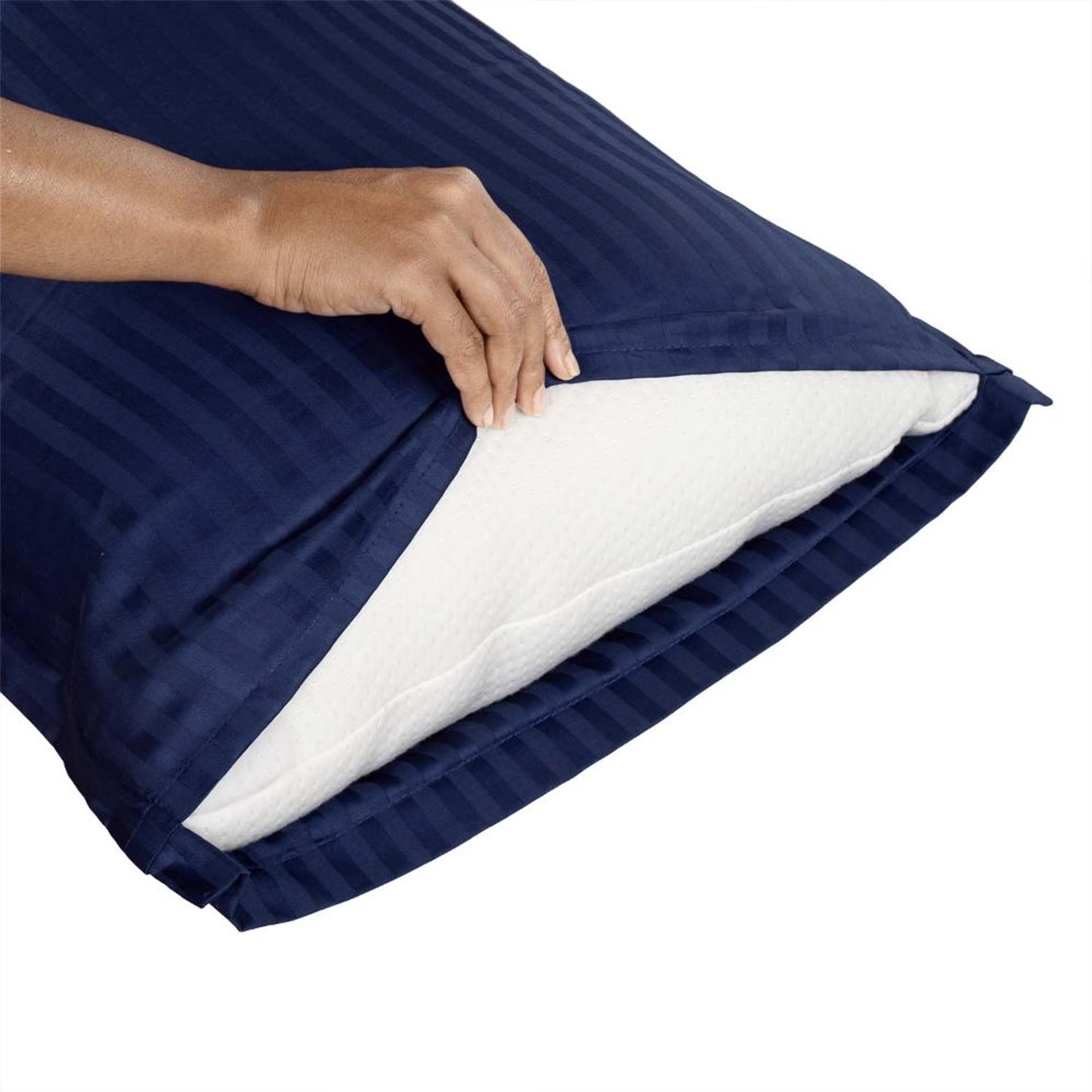 100% Cotton Pillow Cover | Standard Size 27x18 Inch | Set Of 2 | 160 TC | Estate Blue Standard, Set of 2, Cotton, Estate Blue 4 100% Cotton Pillow Cover | Standard Size 27x18 Inch | Set Of 2 | 160 TC | Estate Blue Standard, Set of 2, Cotton, Estate Blue