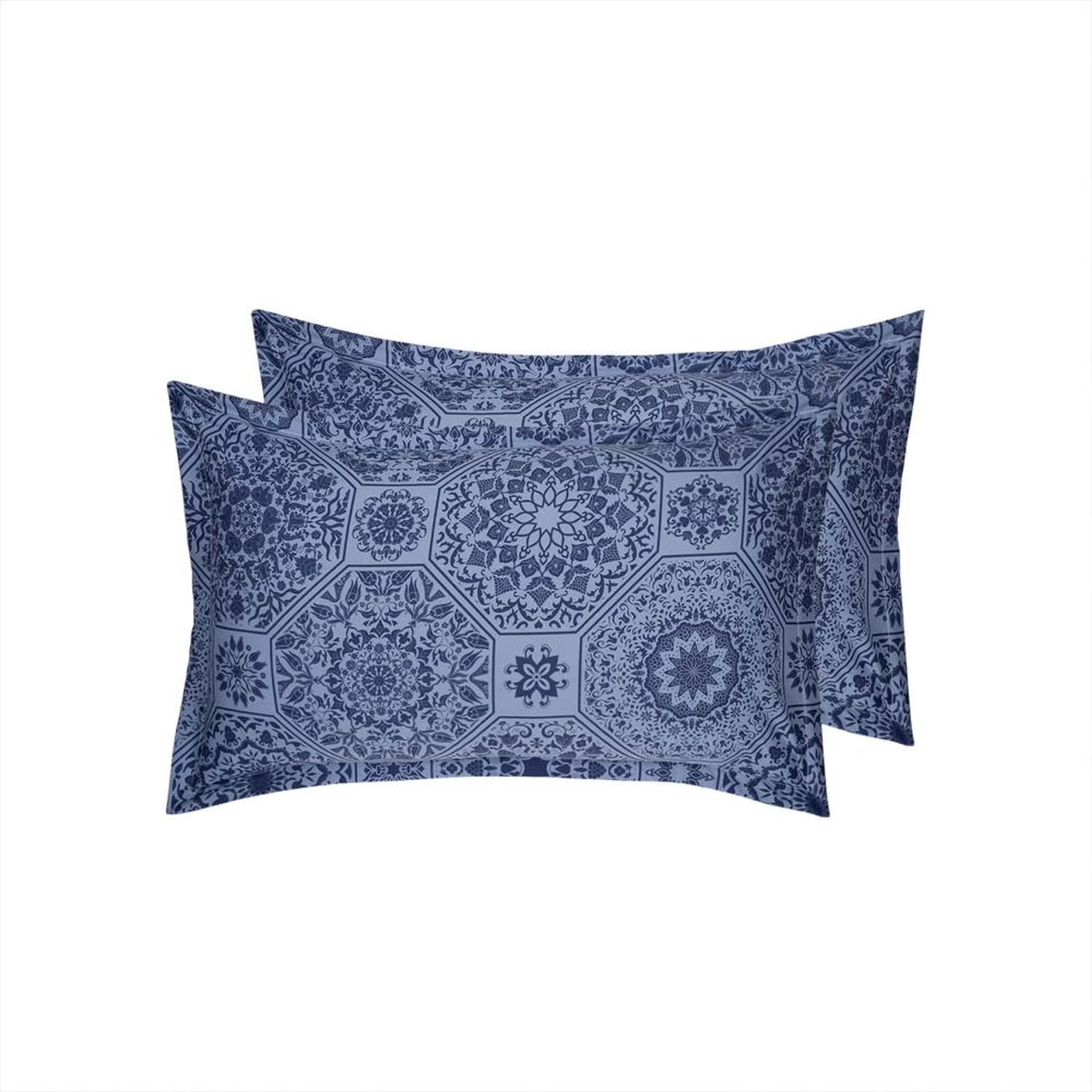 100% Cotton Pillow Cover | Standard Size 27x18 Inch | Set Of 2 | 160 TC | Karol Standard, Set of 2, Cotton, Karol