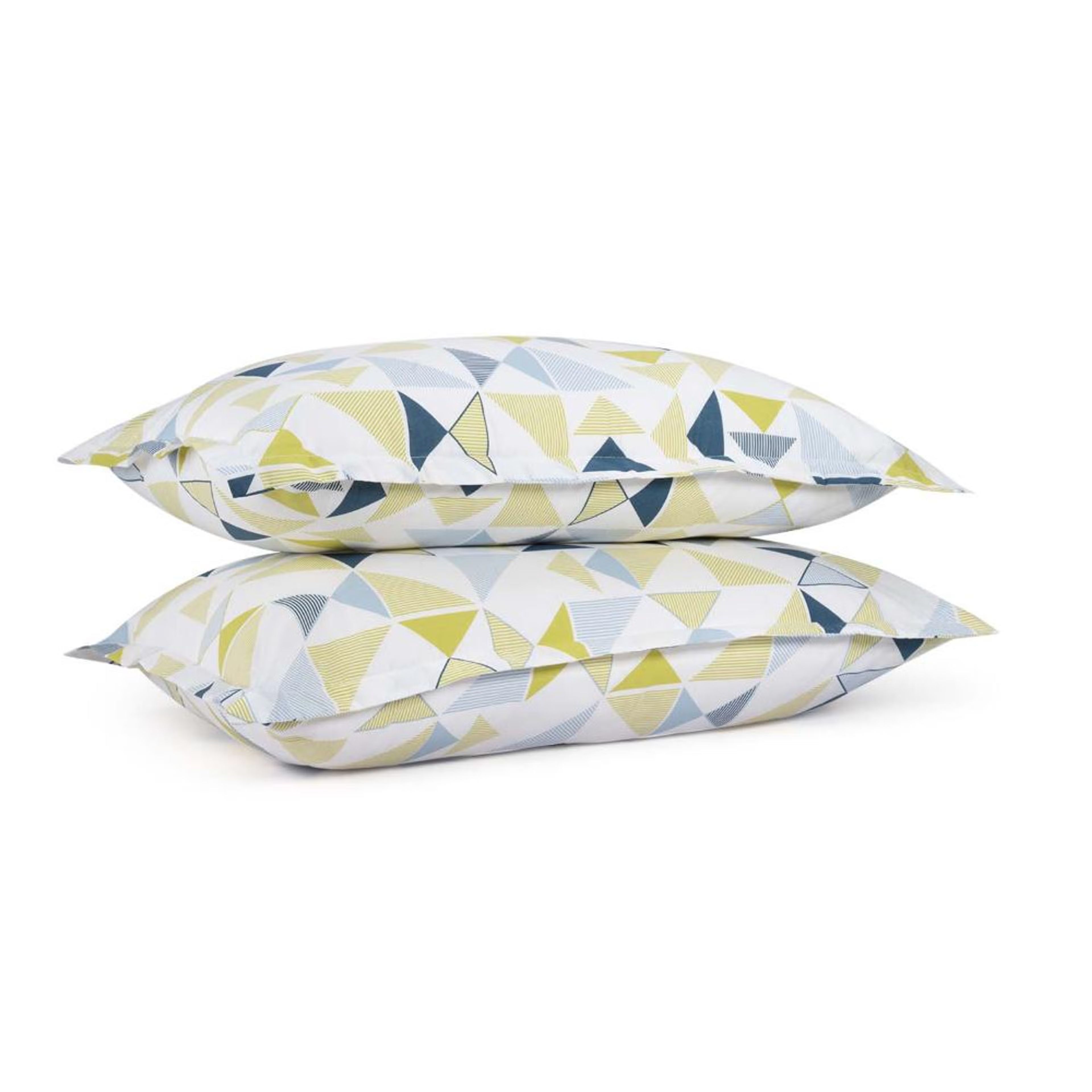 Home 37 100% Cotton Pillow Cover | Standard Size 27x18 Inch | Set Of 2 | 160 TC | Maze Standard, Set of 2, Cotton, Maze