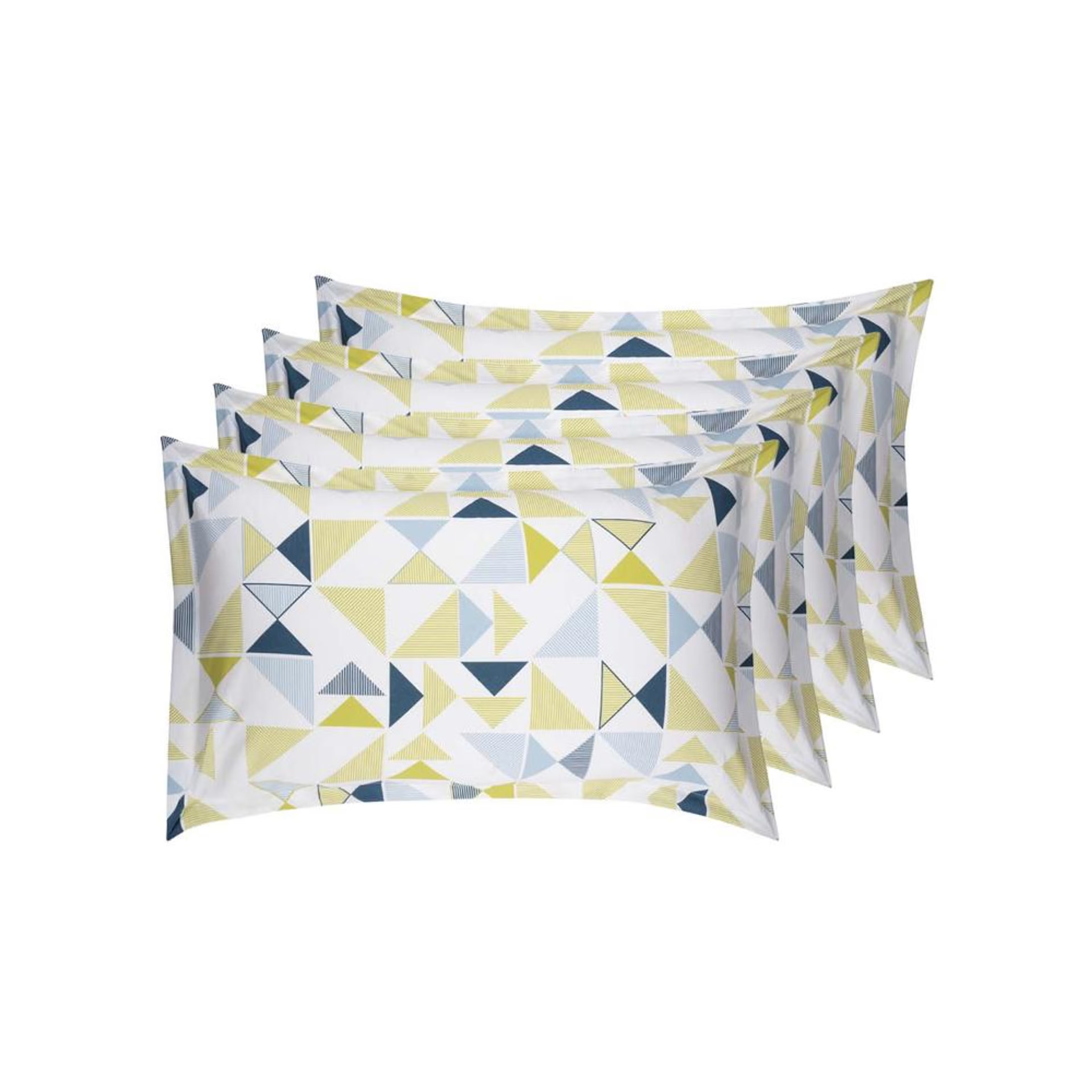100% Cotton Pillow Cover | Standard Size 27x18 Inch | Set Of 4 | 160 TC | Maze Standard, Set of 4, Cotton, Maze