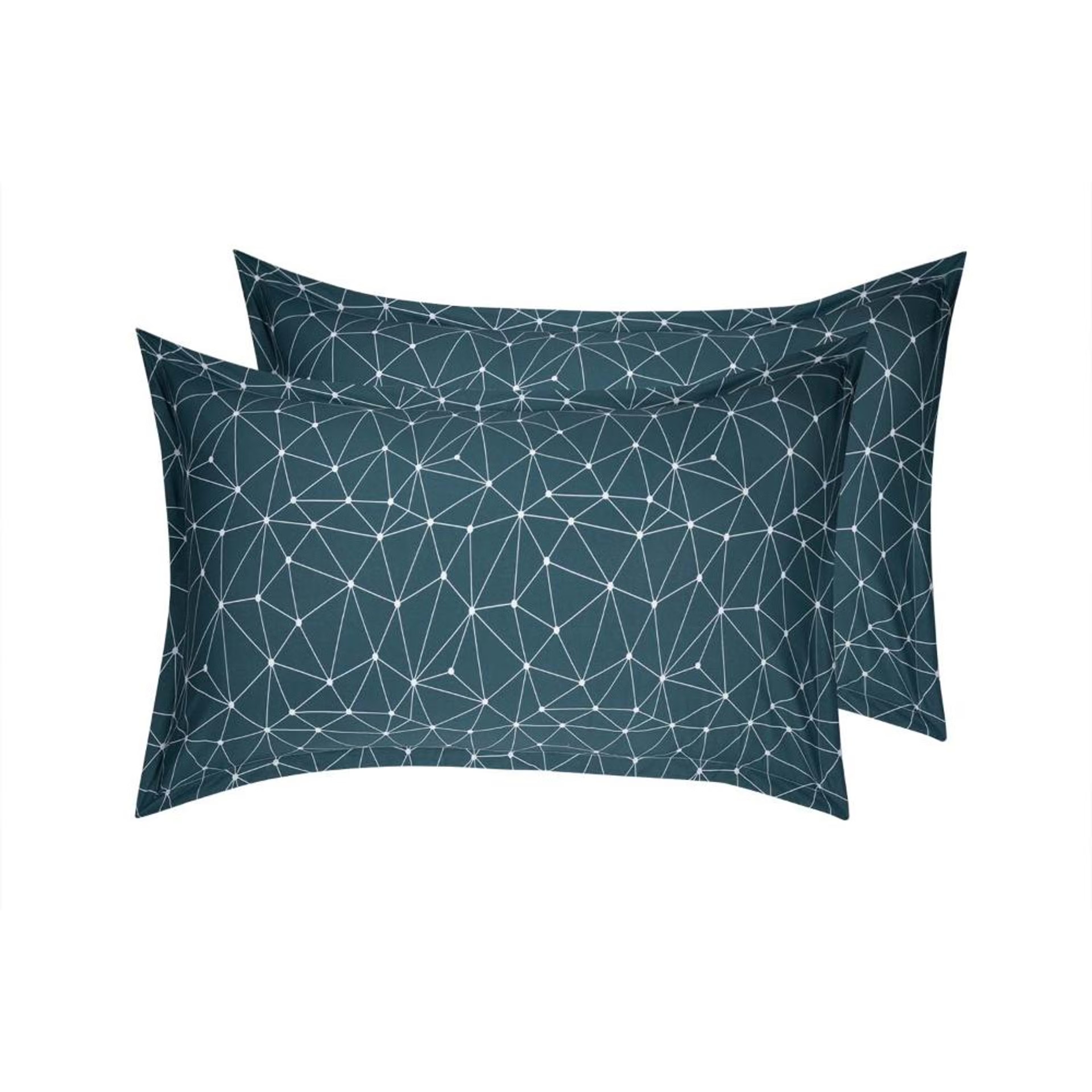 Home 34 100% Cotton Pillow Cover | Standard Size 27x18 Inch | Set Of 2 | 160 TC | Michele Standard, Set of 2, Cotton, Michele