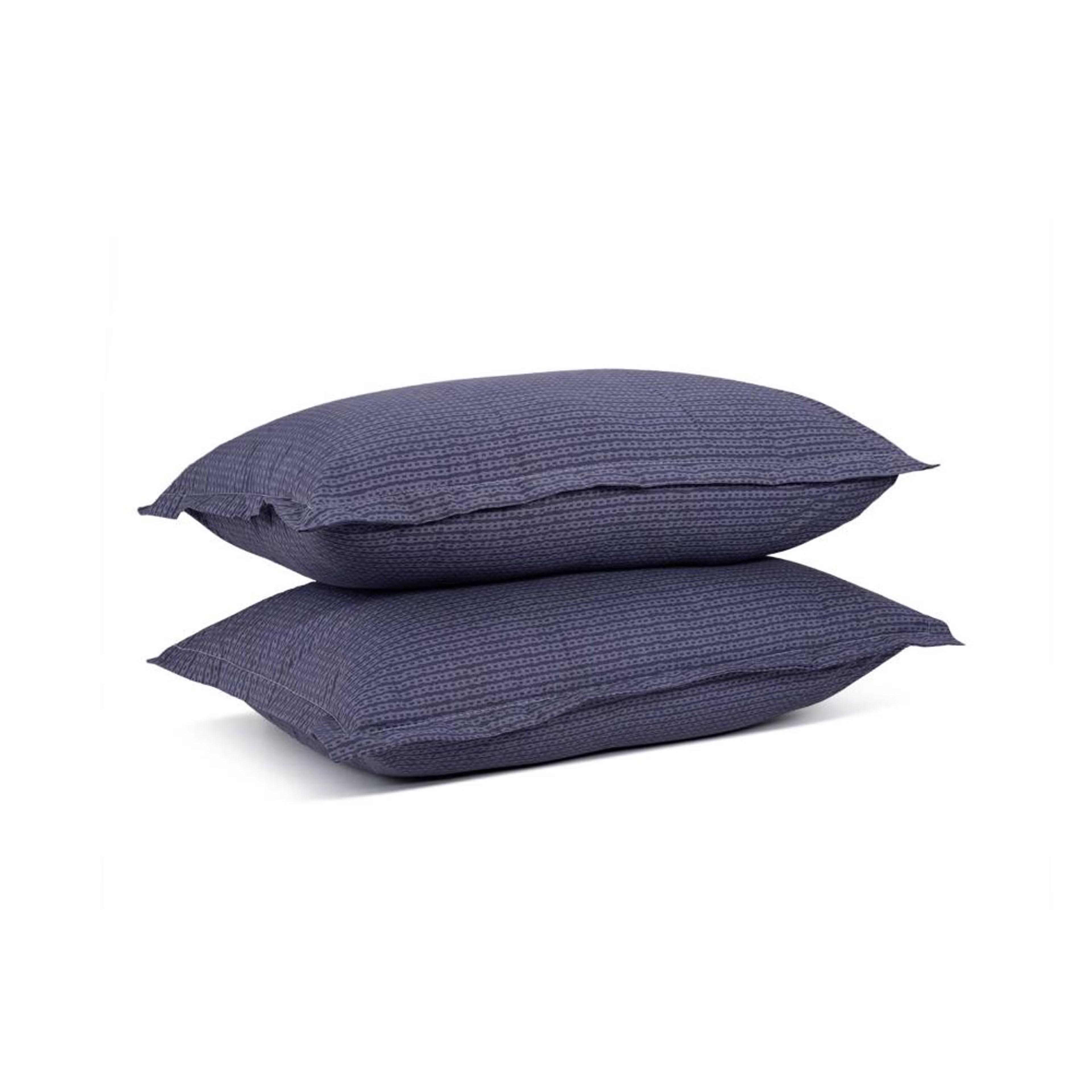 100% Cotton Pillow Cover | Standard Size 27x18 Inch | Set Of 2 | 160 TC | Ross Blue Standard, Set of 2, Cotton, Ross Blue