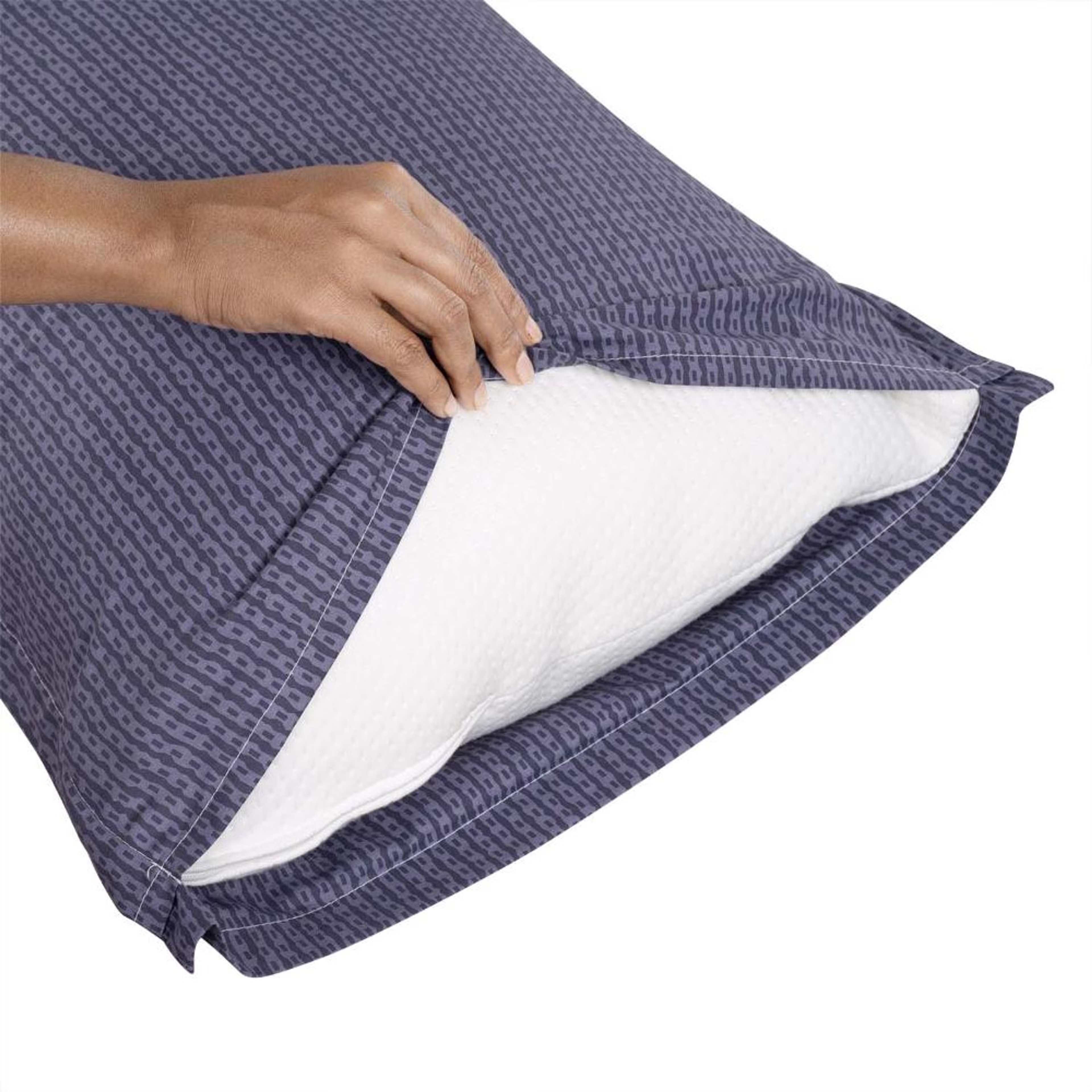 100% Cotton Pillow Cover | Standard Size 27x18 Inch | Set Of 2 | 160 TC | Ross Blue Standard, Set of 2, Cotton, Ross Blue 4 100% Cotton Pillow Cover | Standard Size 27x18 Inch | Set Of 2 | 160 TC | Ross Blue Standard, Set of 2, Cotton, Ross Blue