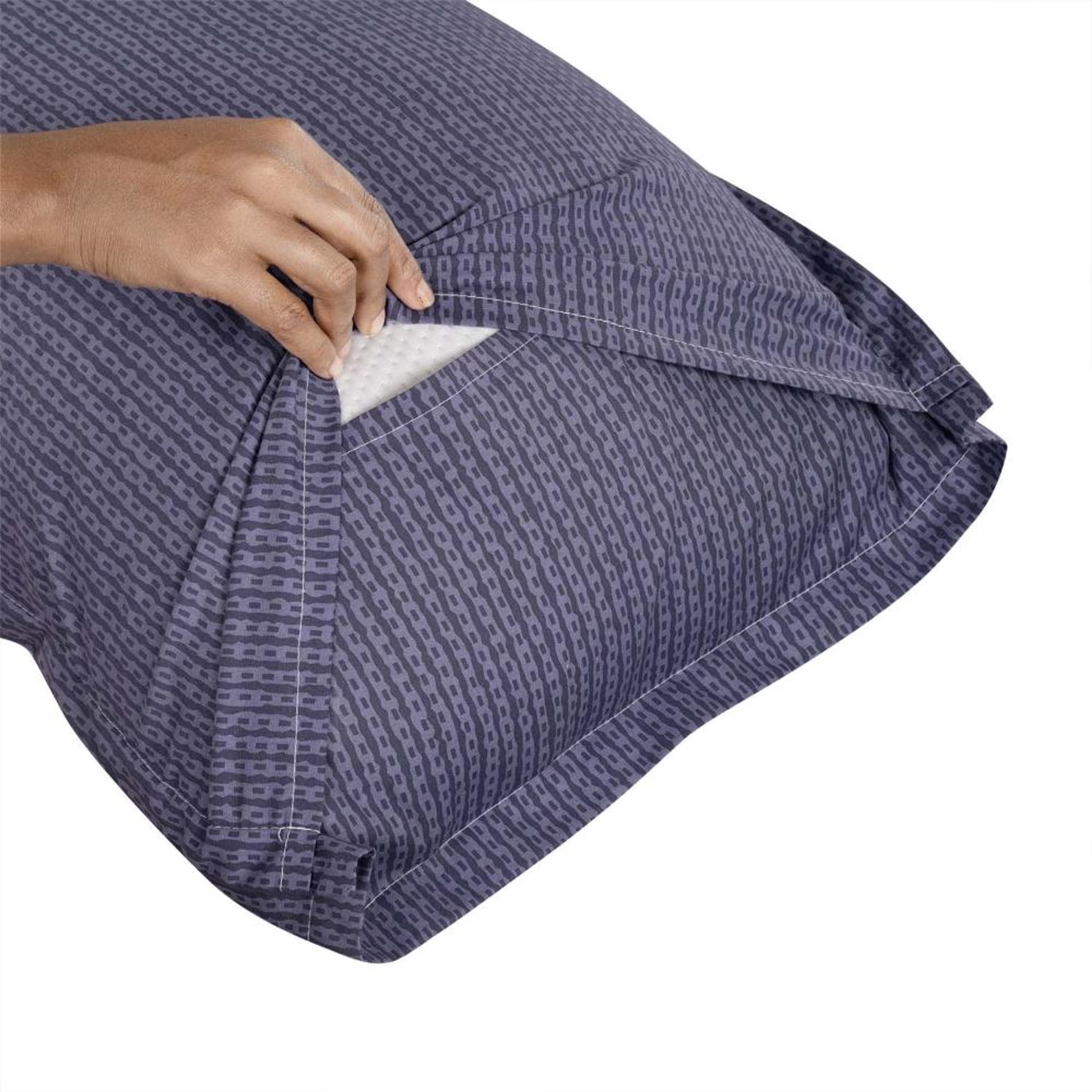 100% Cotton Pillow Cover | Standard Size 27x18 Inch | Set Of 2 | 160 TC | Ross Blue Standard, Set of 2, Cotton, Ross Blue 8 100% Cotton Pillow Cover | Standard Size 27x18 Inch | Set Of 2 | 160 TC | Ross Blue Standard, Set of 2, Cotton, Ross Blue