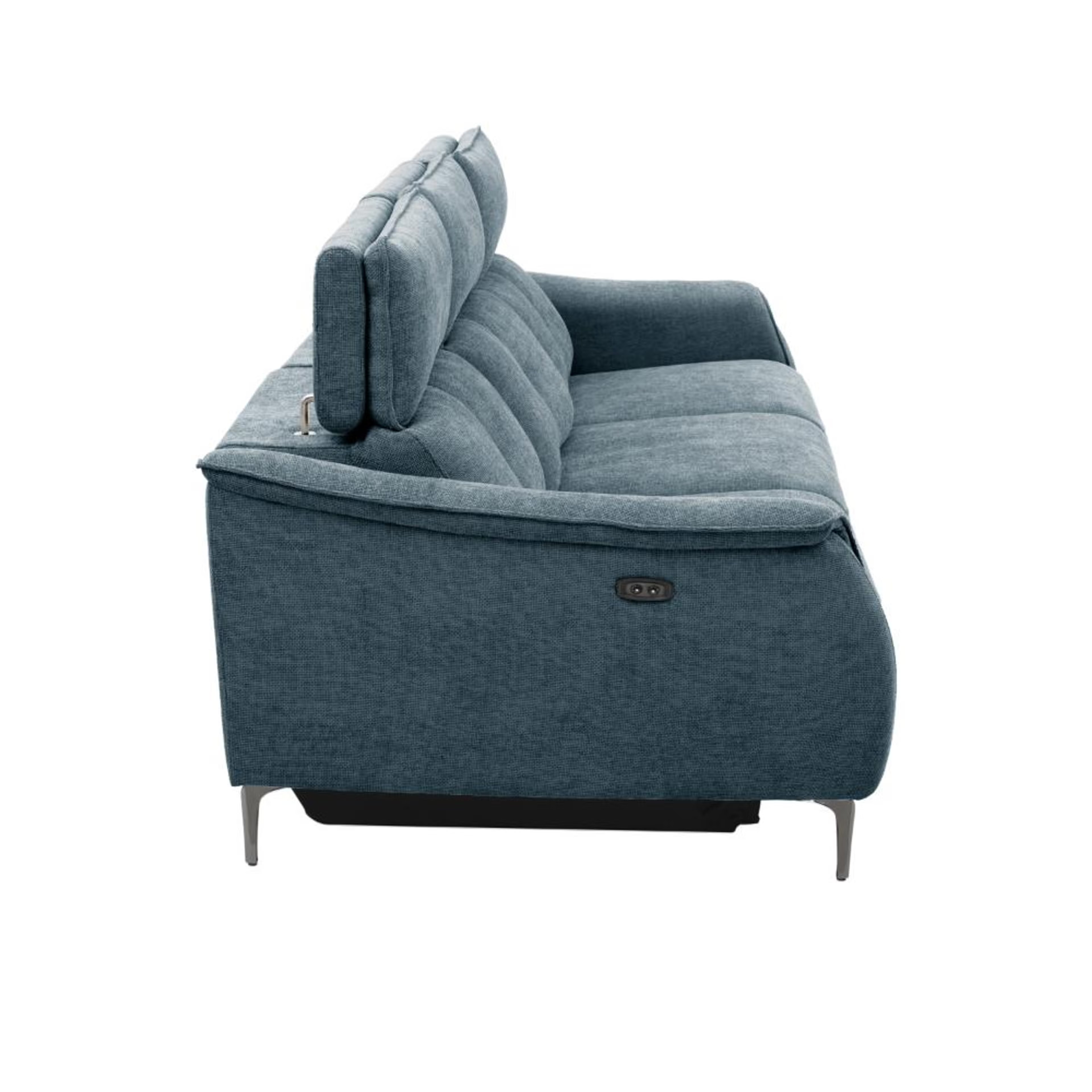 Wakefit Curacao Sofa With Motion - Three Seater Regular, With Motion, Three Seater, Blue 8 Wakefit Curacao Sofa With Motion - Three Seater Regular, With Motion, Three Seater, Blue