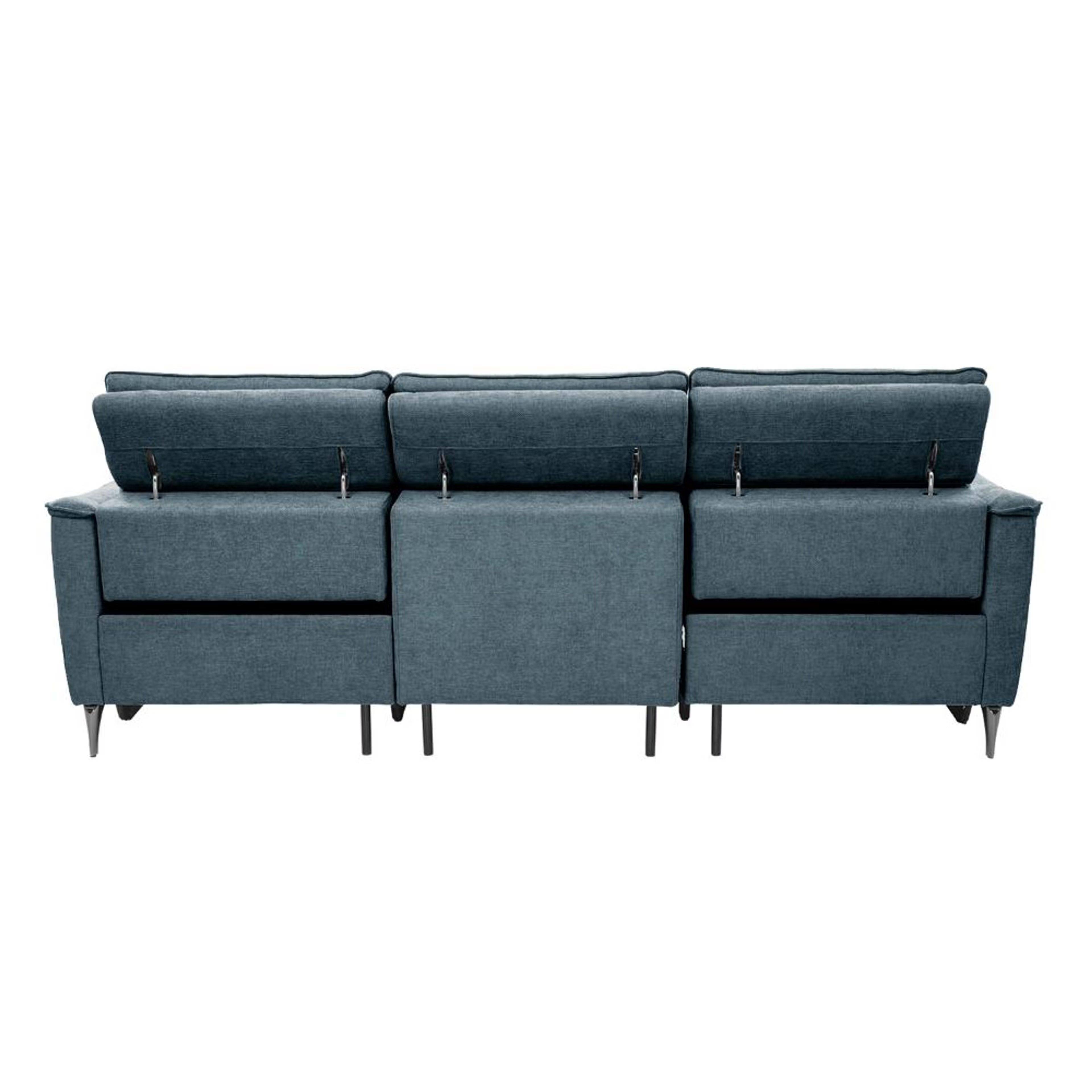 Wakefit Curacao Sofa With Motion - Three Seater Regular, With Motion, Three Seater, Blue 9 Wakefit Curacao Sofa With Motion - Three Seater Regular, With Motion, Three Seater, Blue