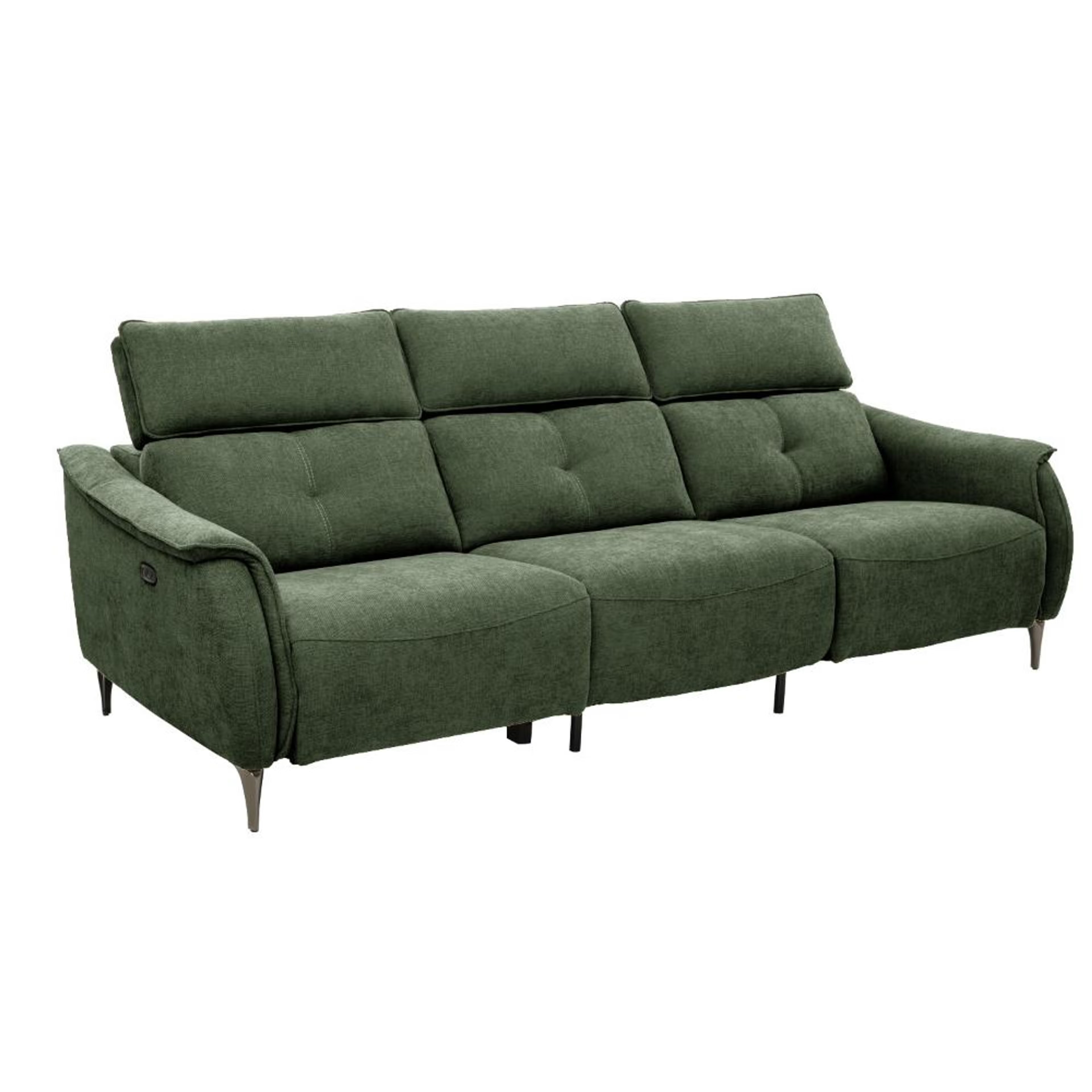 Wakefit Curacao Sofa With Motion - Three Seater Regular, With Motion, Three Seater with Left Motion, Green 4 Wakefit Curacao Sofa With Motion - Three Seater Regular, With Motion, Three Seater with Left Motion, Green