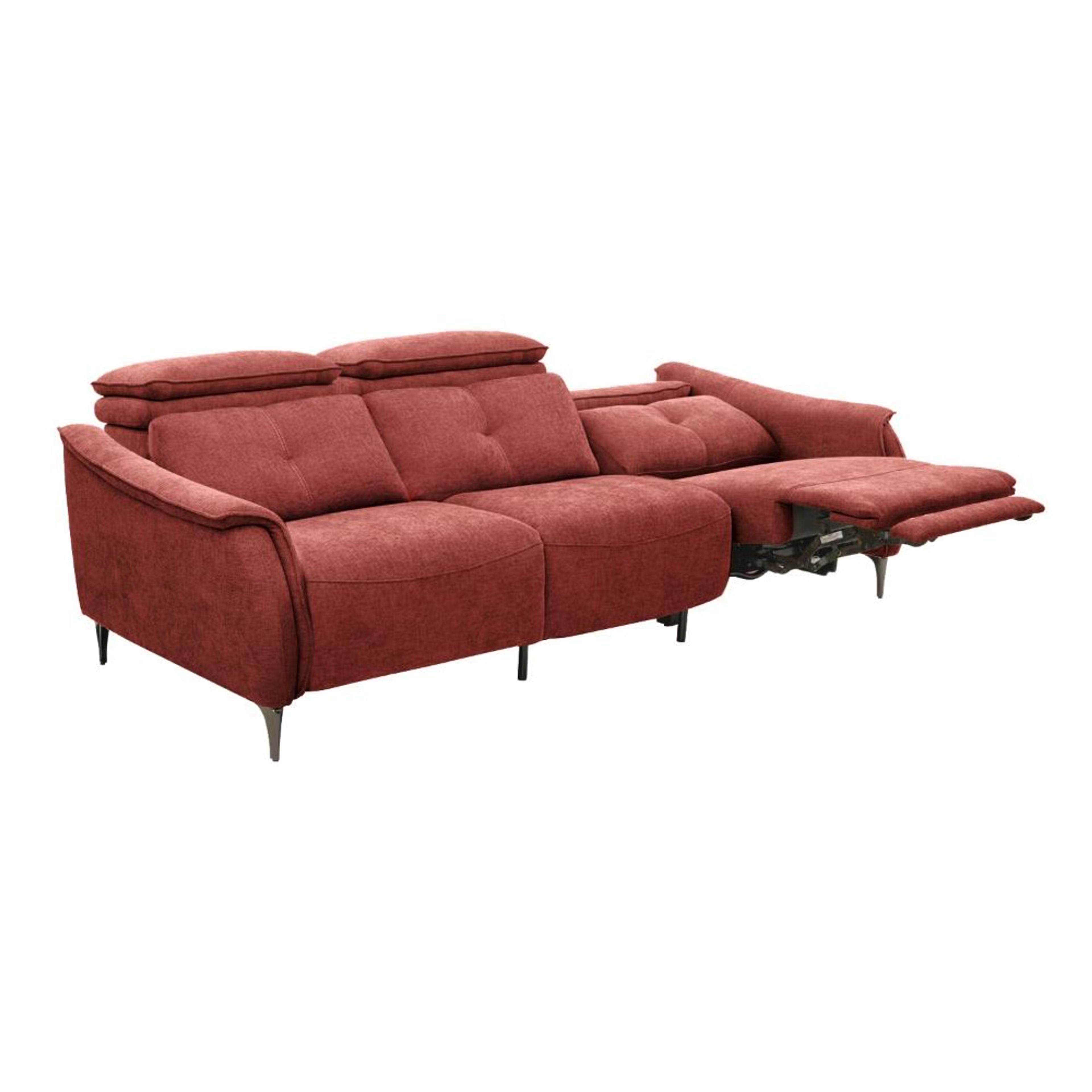 Wakefit Curacao Sofa With Motion - Three Seater Regular, With Motion, Three Seater with Right Motion, Maroon 5 Wakefit Curacao Sofa With Motion - Three Seater Regular, With Motion, Three Seater with Right Motion, Maroon