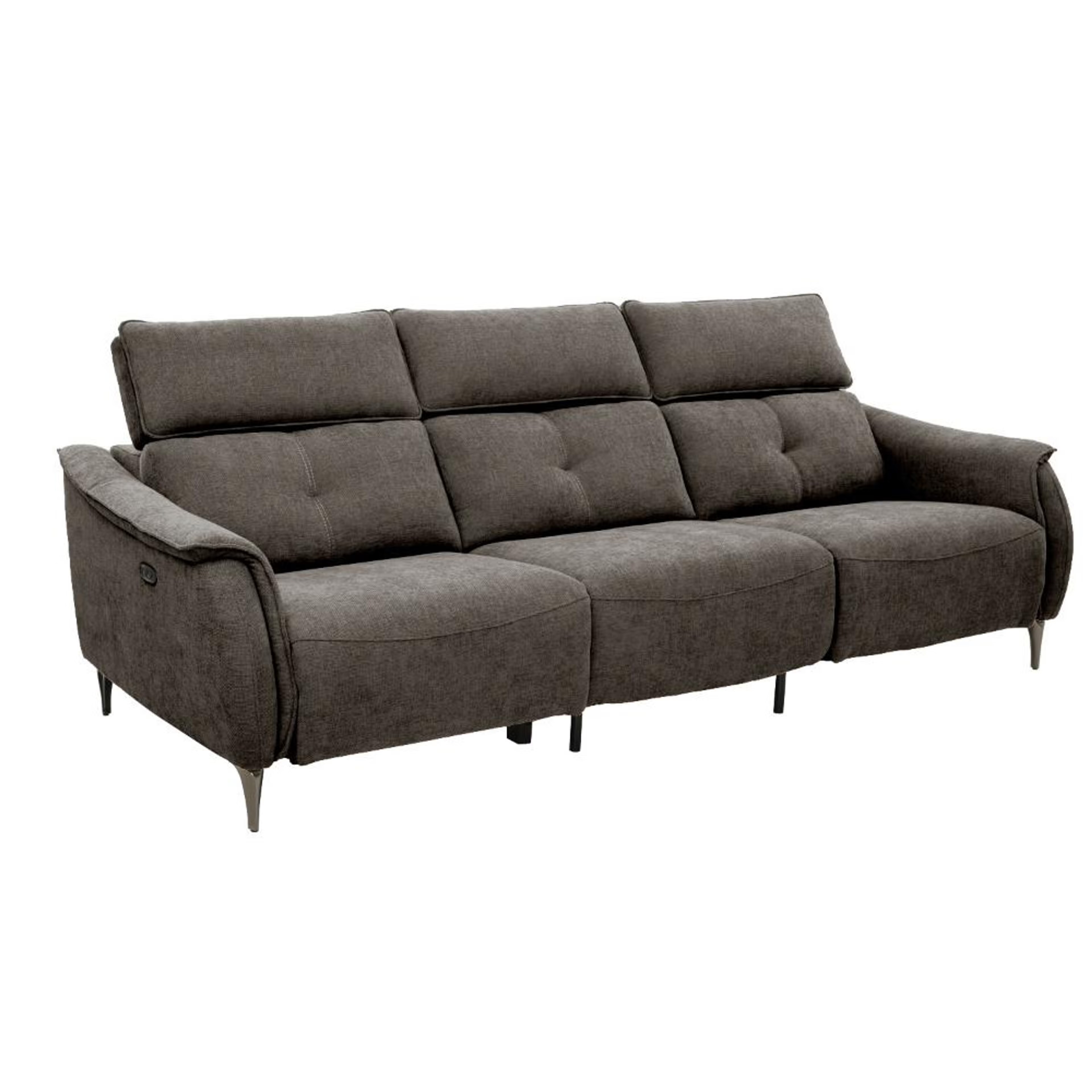 Wakefit Curacao Sofa With Motion - Three Seater Regular, With Motion, Three Seater with Left Motion, Brown 5 Wakefit Curacao Sofa With Motion - Three Seater Regular, With Motion, Three Seater with Left Motion, Brown