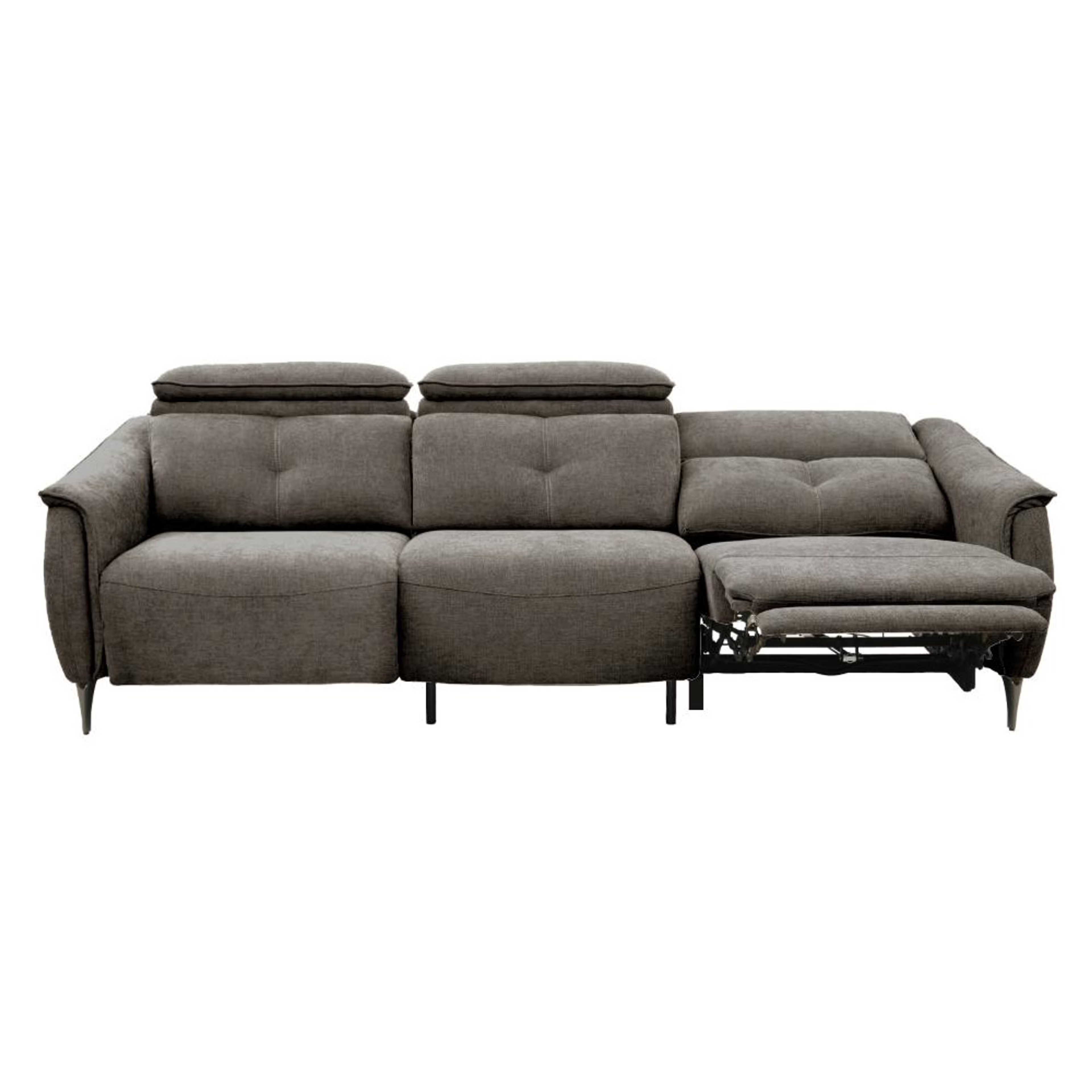 Wakefit Curacao Sofa With Motion - Three Seater Regular, With Motion, Three Seater with Right Motion, Brown 2 Wakefit Curacao Sofa With Motion - Three Seater Regular, With Motion, Three Seater with Right Motion, Brown