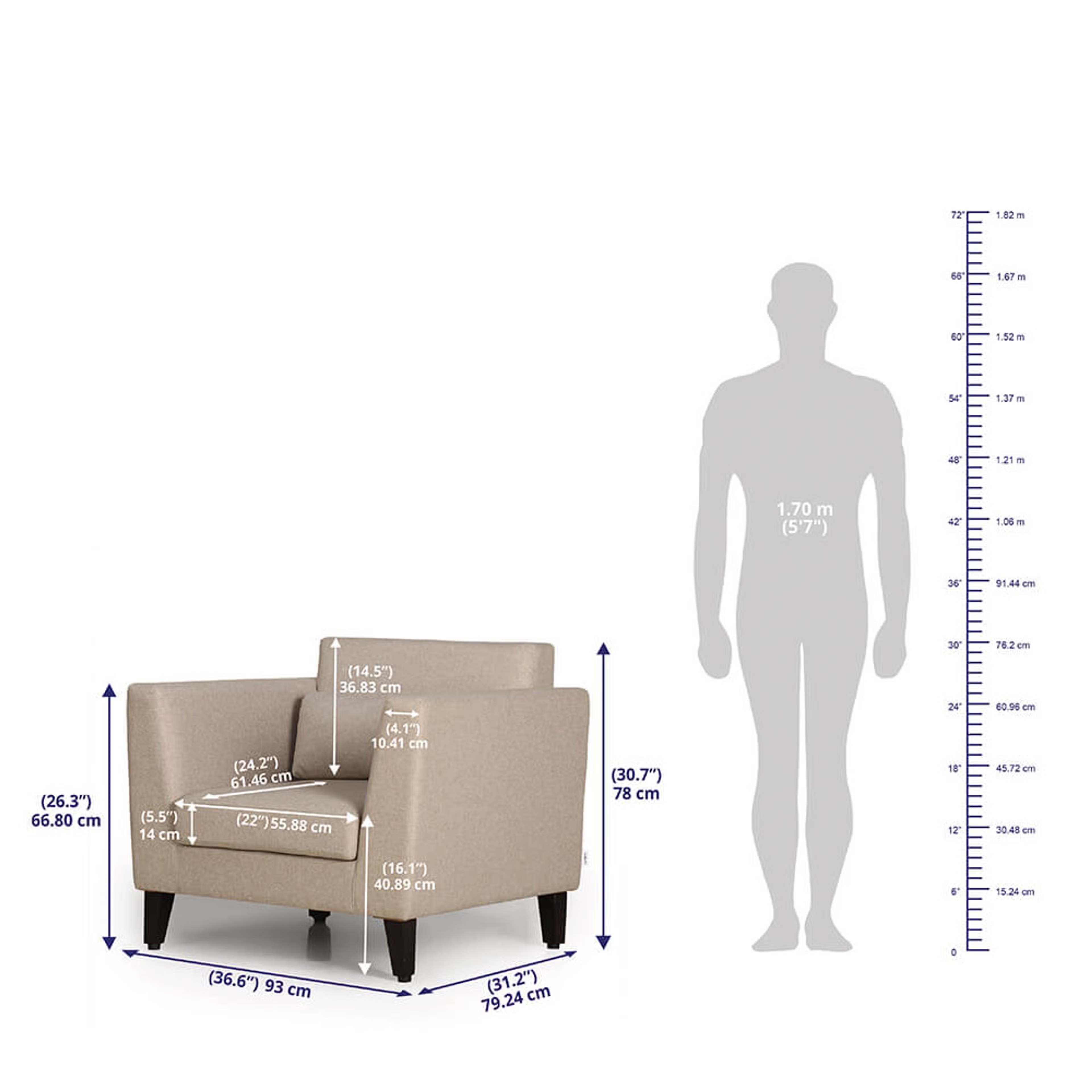 Wakefit SnoozePro Sofa Set (3+1+1) Regular, 3 Seater + 1 Seater + 1 Seater, Omega Pearl 12 Wakefit SnoozePro Sofa Set (3+1+1) Regular, 3 Seater + 1 Seater + 1 Seater, Omega Pearl