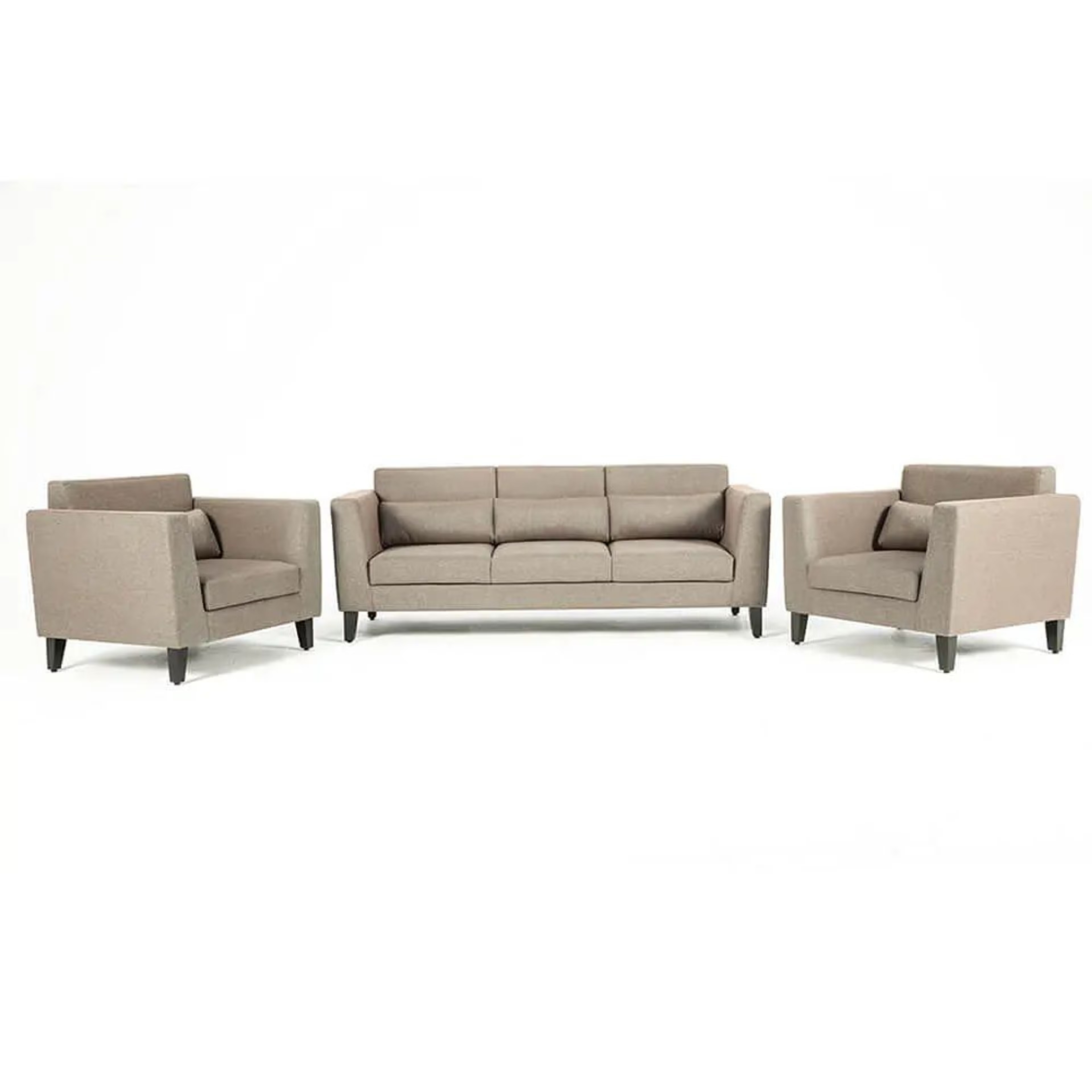 Wakefit SnoozePro Sofa Set (3+1+1) Regular, 3 Seater + 1 Seater + 1 Seater, Omega Pearl 3 Wakefit SnoozePro Sofa Set (3+1+1) Regular, 3 Seater + 1 Seater + 1 Seater, Omega Pearl