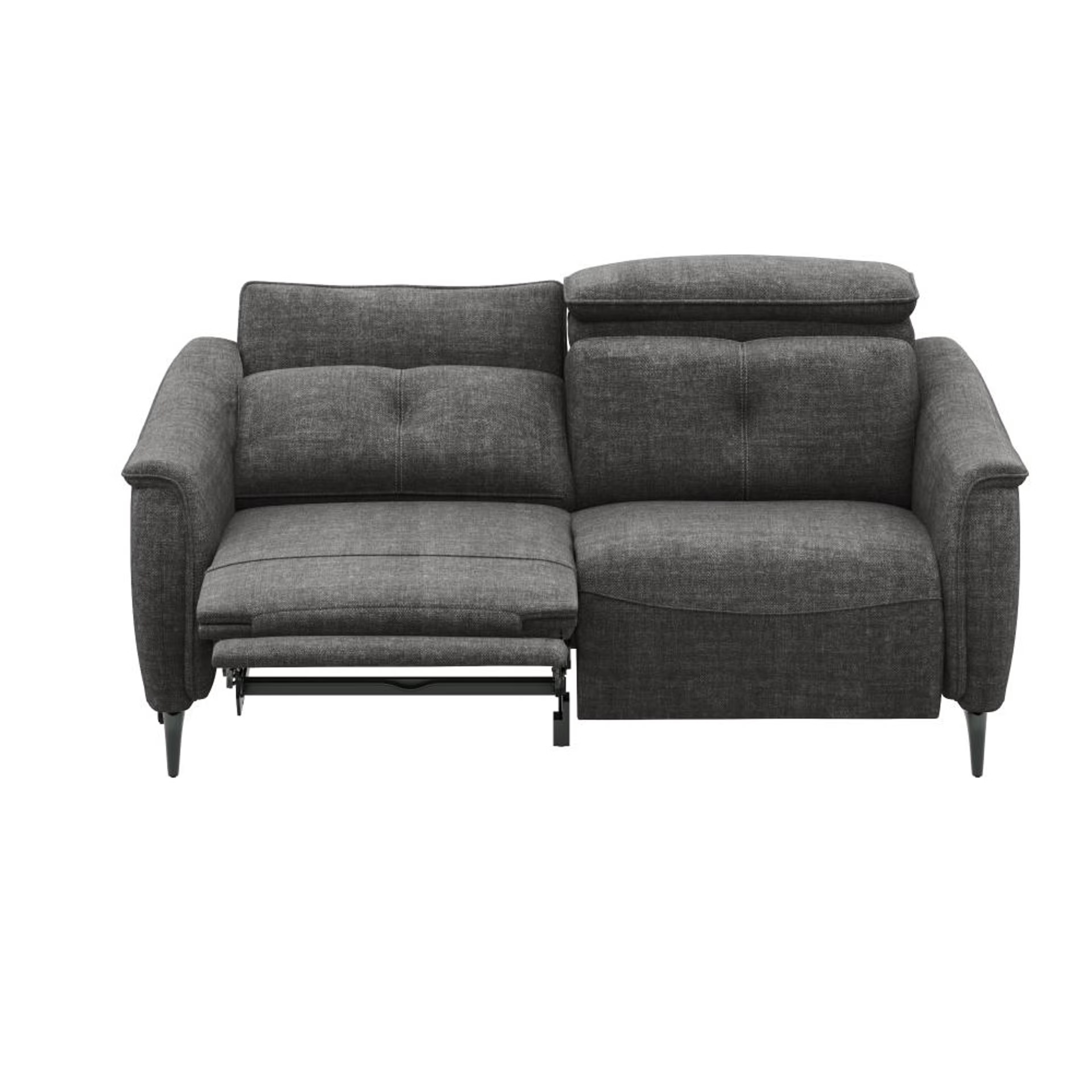 Home 35 Wakefit Curacao Sofa With Motion - Two Seater Regular, With Motion, Two Seater with Left Motion, Graphite