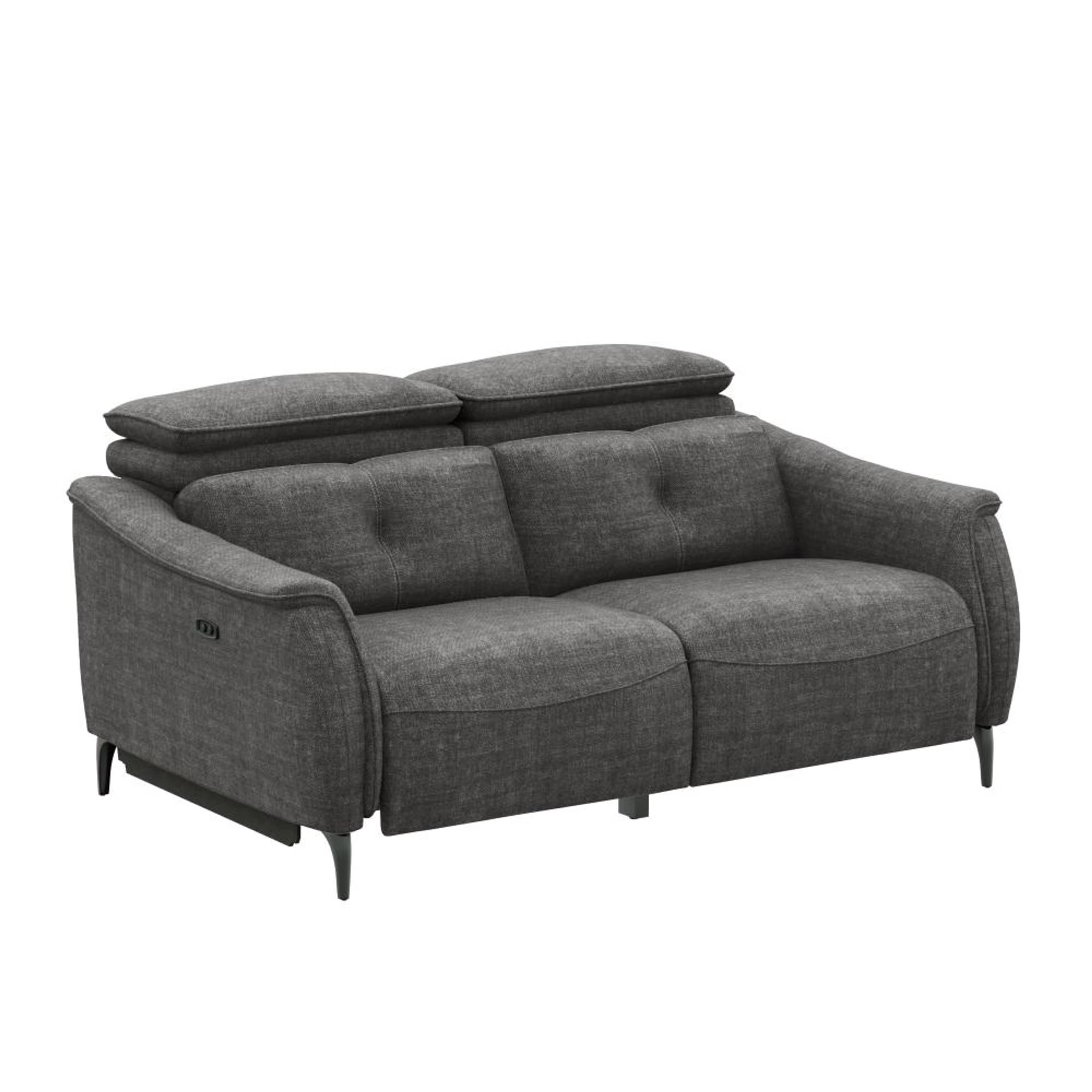Wakefit Curacao Sofa With Motion - Two Seater Regular, With Motion, Two Seater with Left Motion, Graphite 4 Wakefit Curacao Sofa With Motion - Two Seater Regular, With Motion, Two Seater with Left Motion, Graphite