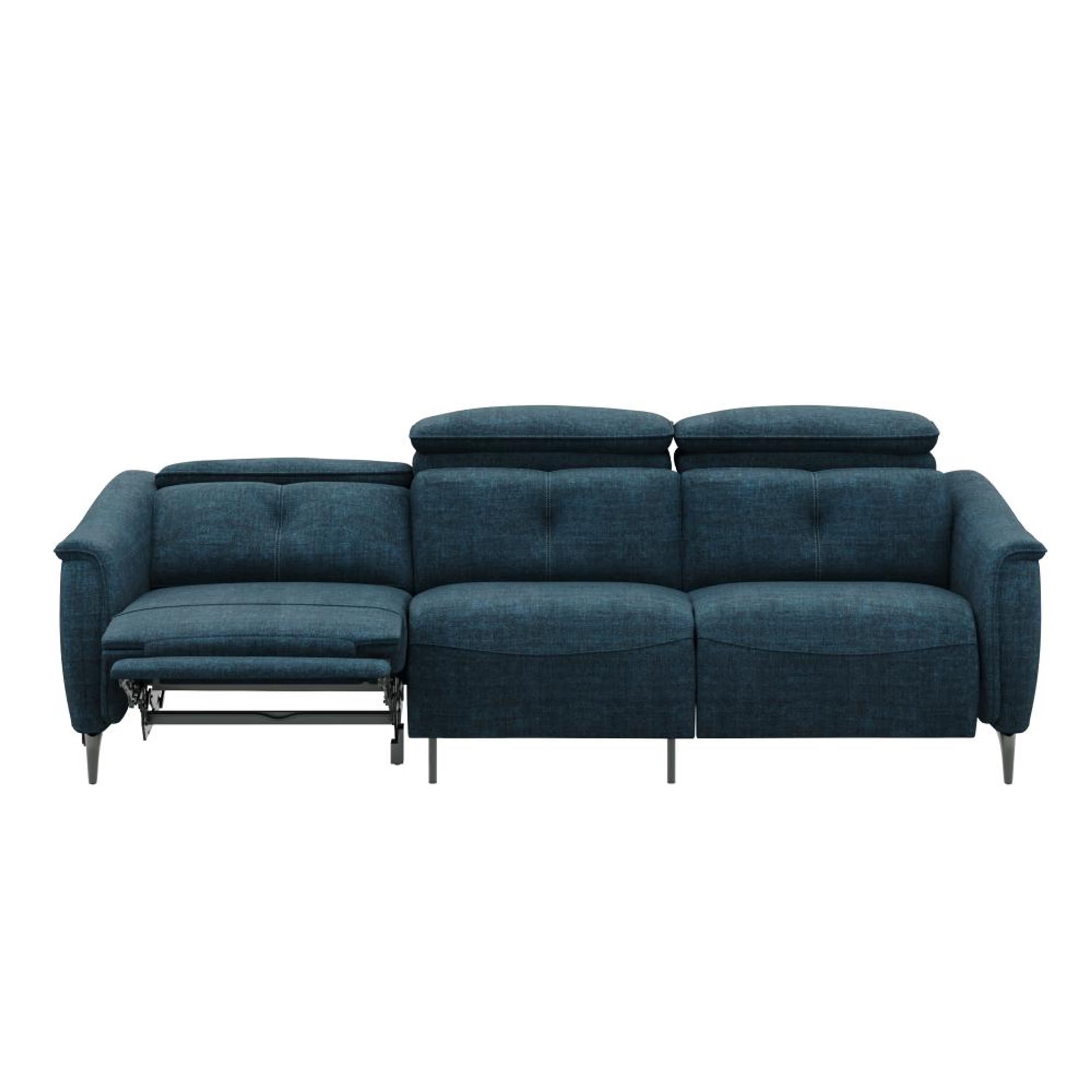 Wakefit Curacao Sofa With Motion - Three Seater Regular, With Motion, Three Seater with Left Motion, Deep Ocean 2 Wakefit Curacao Sofa With Motion - Three Seater Regular, With Motion, Three Seater with Left Motion, Deep Ocean