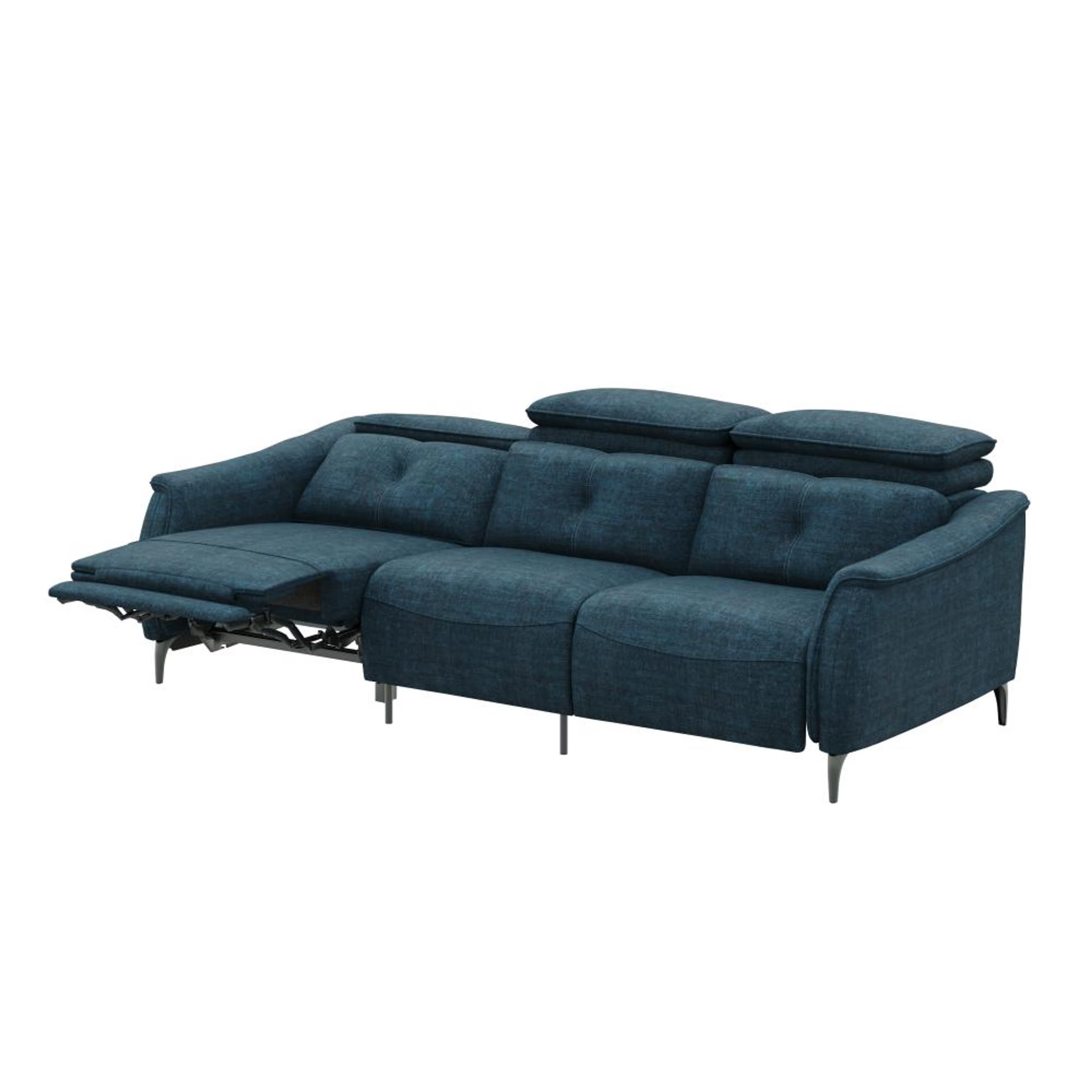 Wakefit Curacao Sofa With Motion - Three Seater Regular, With Motion, Three Seater with Left Motion, Deep Ocean 4 Wakefit Curacao Sofa With Motion - Three Seater Regular, With Motion, Three Seater with Left Motion, Deep Ocean