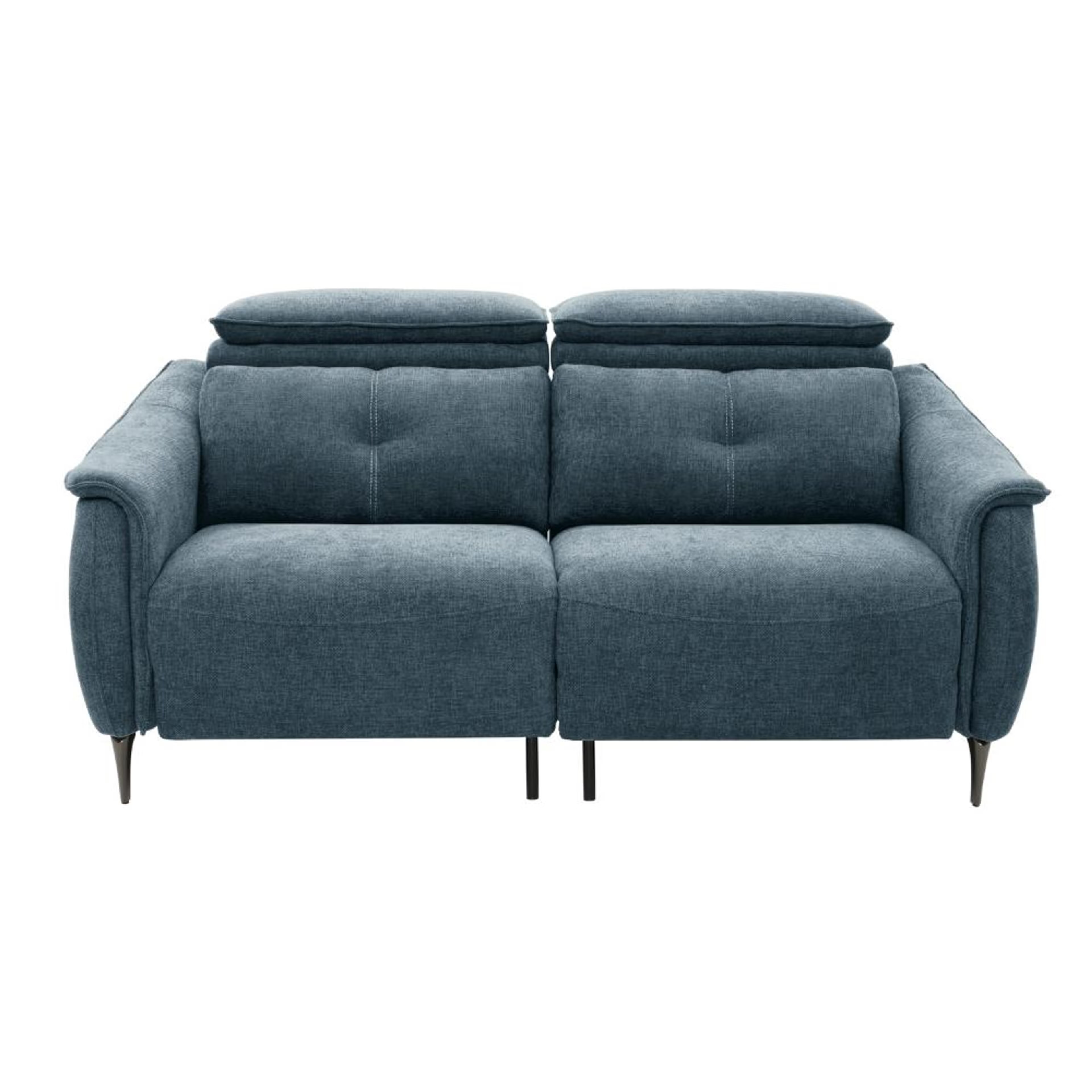 Wakefit Curacao Sofa Without Motion - Two Seater Regular, Without Motion, Two Seater, Blue