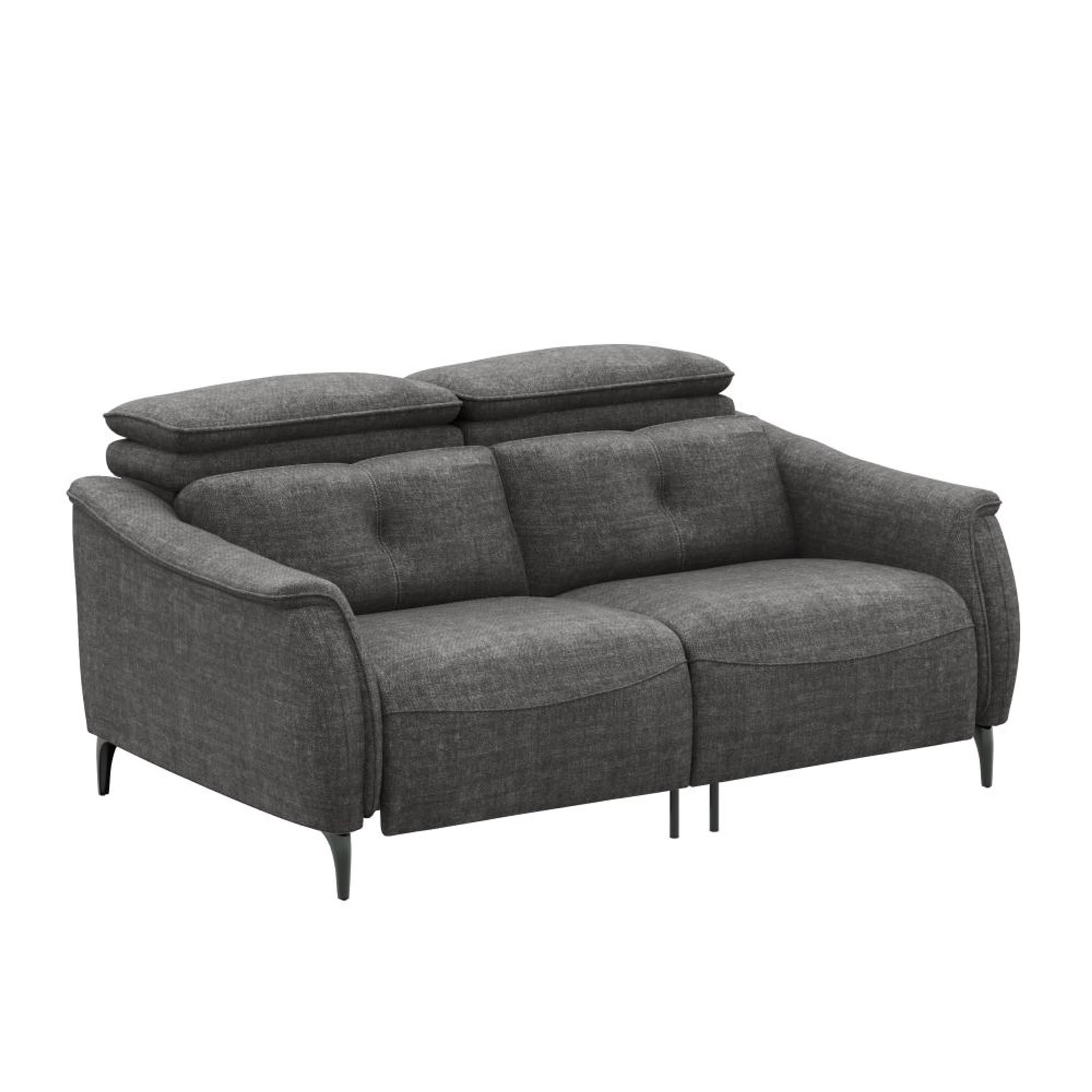 Home 44 Wakefit Curacao Sofa Without Motion - Two Seater Regular, Without Motion, Two Seater, Graphite