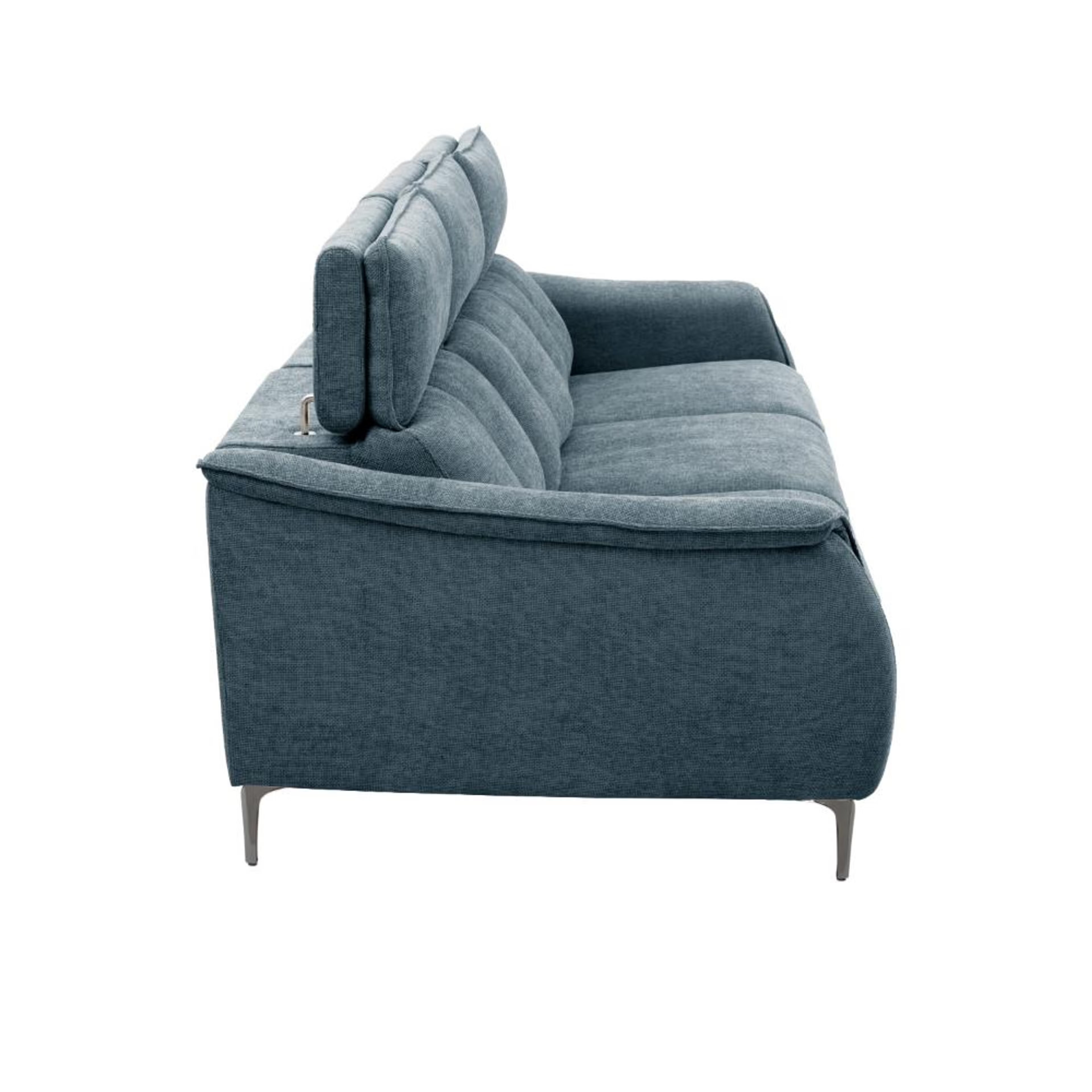 Wakefit Curacao Sofa Without Motion - Three Seater Regular, Without Motion, Three Seater, Blue 4 Wakefit Curacao Sofa Without Motion - Three Seater Regular, Without Motion, Three Seater, Blue