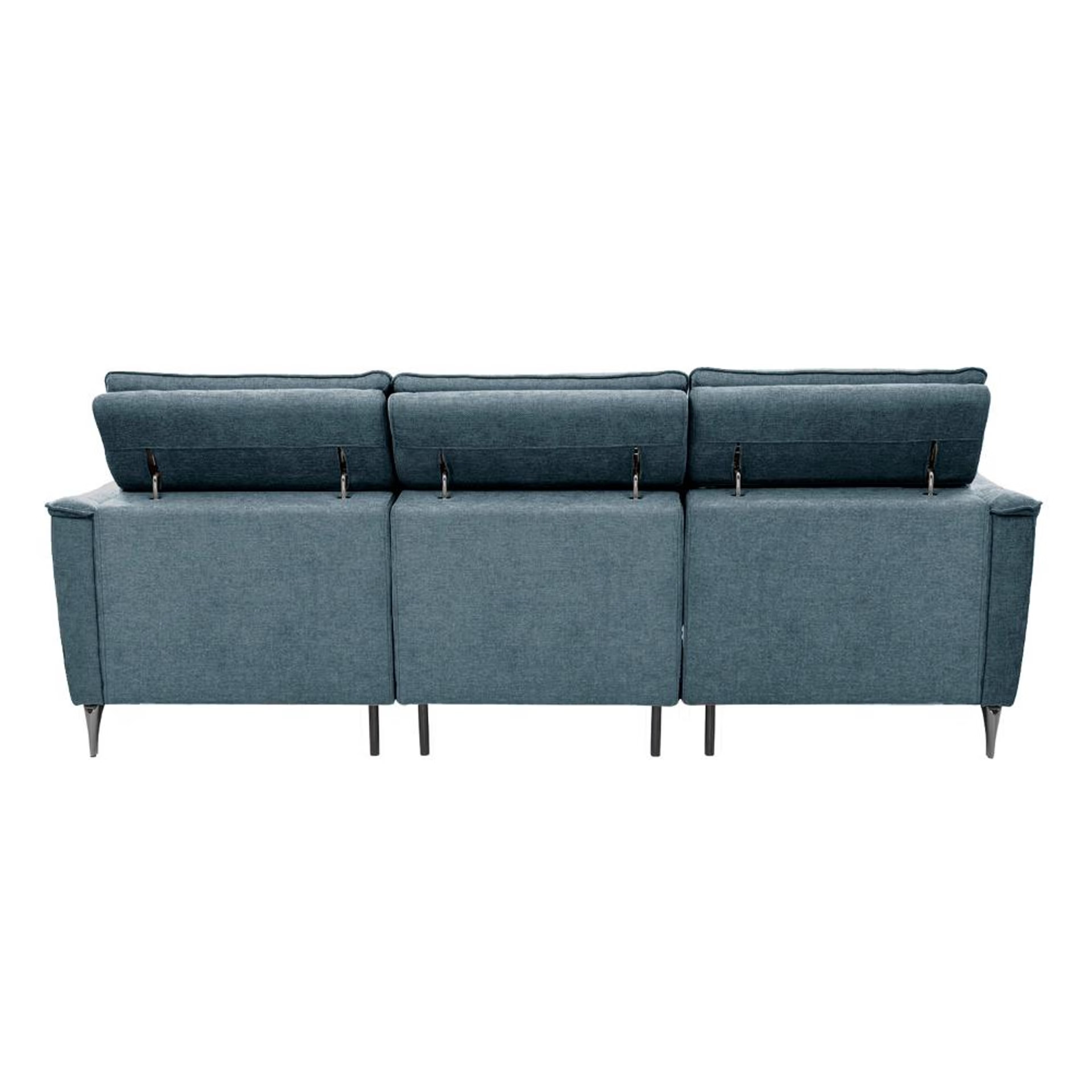 Wakefit Curacao Sofa Without Motion - Three Seater Regular, Without Motion, Three Seater, Blue 5 Wakefit Curacao Sofa Without Motion - Three Seater Regular, Without Motion, Three Seater, Blue
