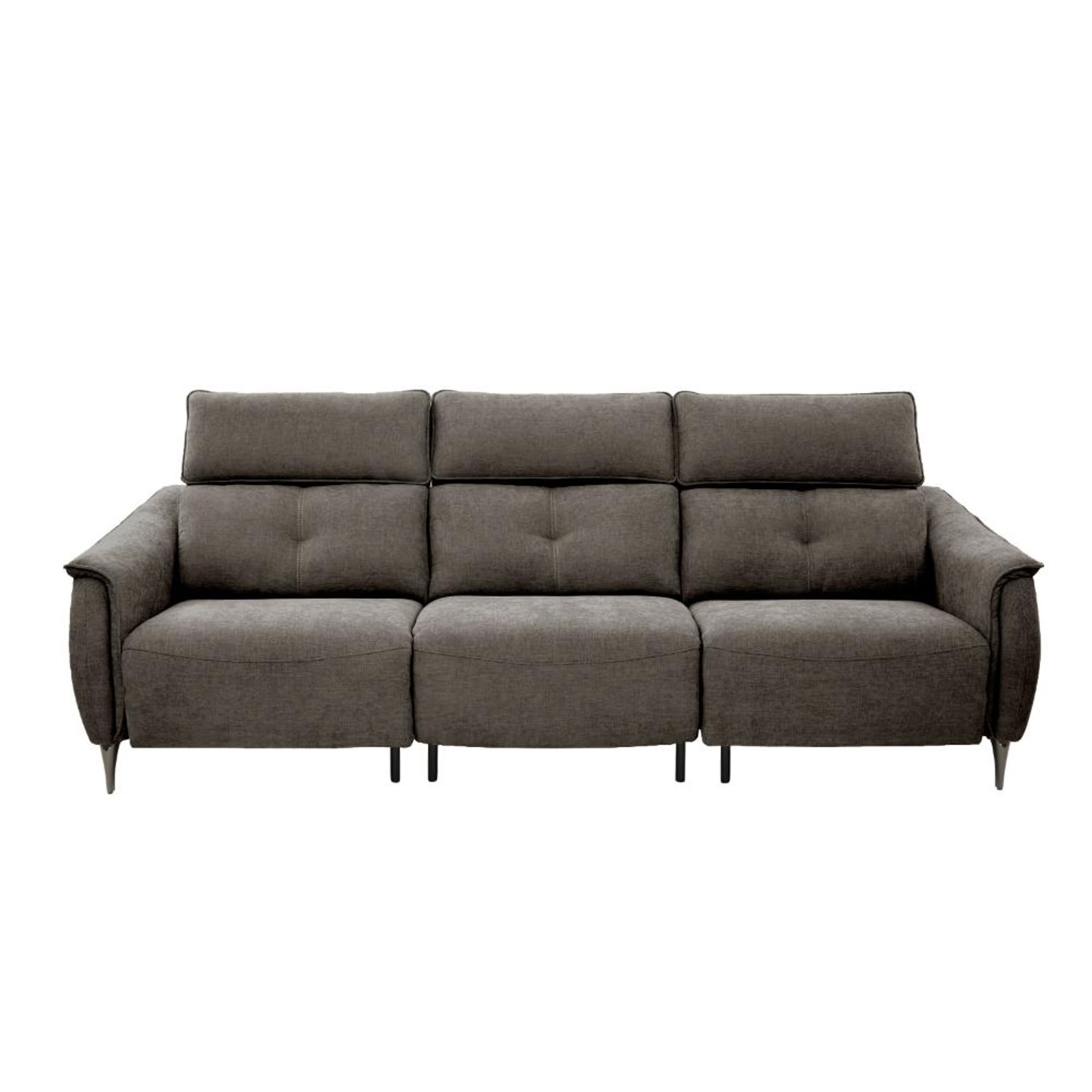Wakefit Curacao Sofa Without Motion - Three Seater Regular, Without Motion, Three Seater, Brown