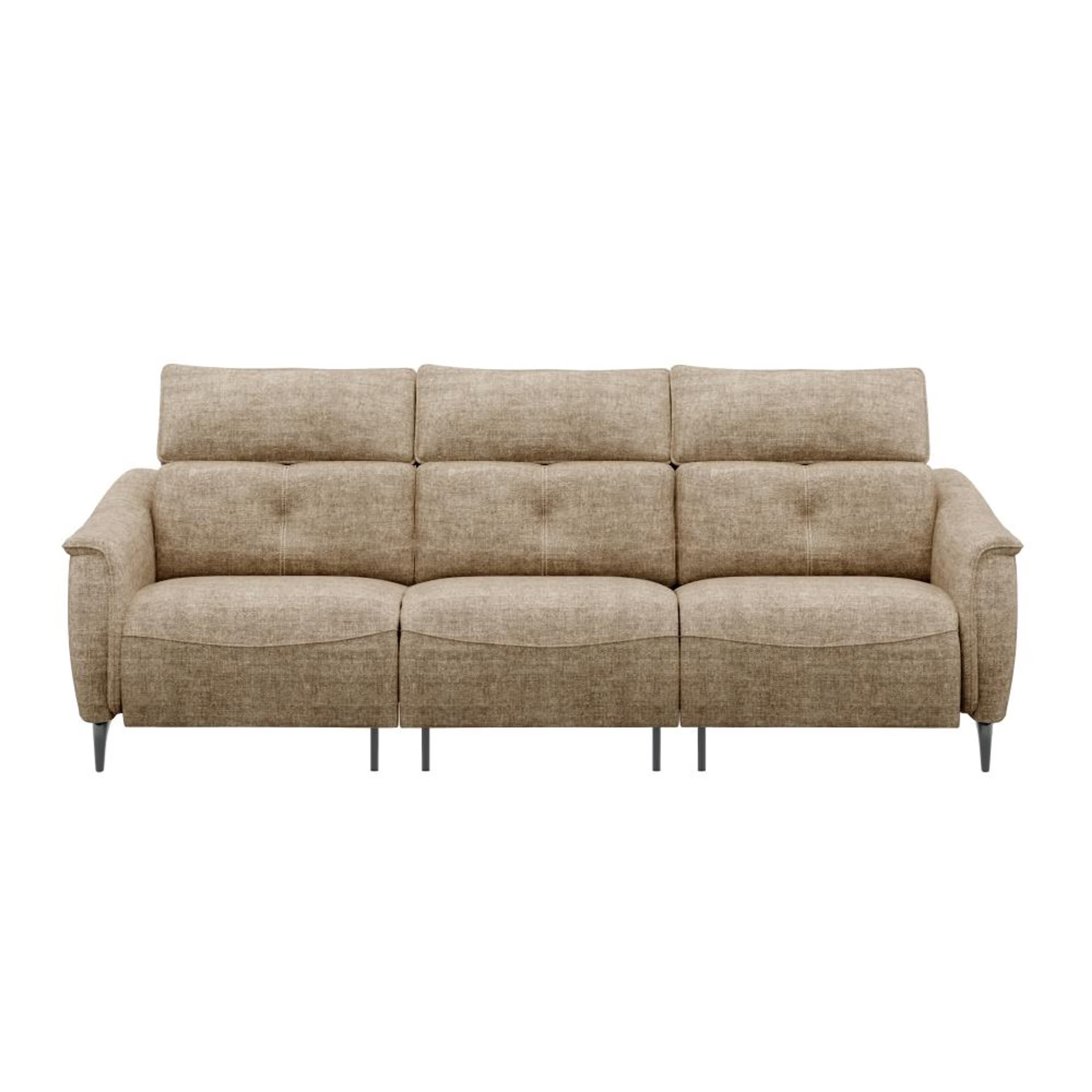 Home 29 Wakefit Curacao Sofa Without Motion - Three Seater Regular, Without Motion, Three Seater, Taupe