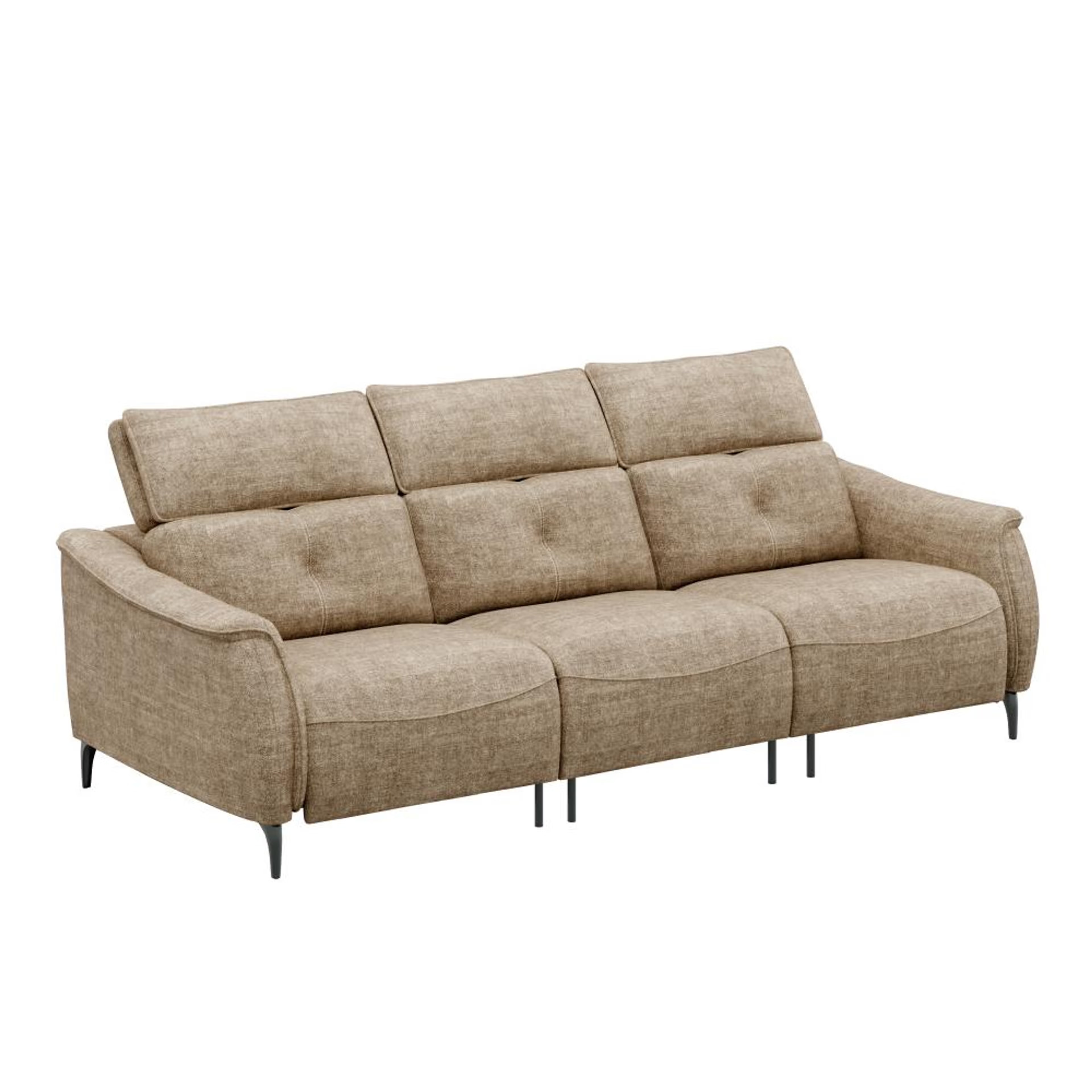 Home 30 Wakefit Curacao Sofa Without Motion - Three Seater Regular, Without Motion, Three Seater, Taupe